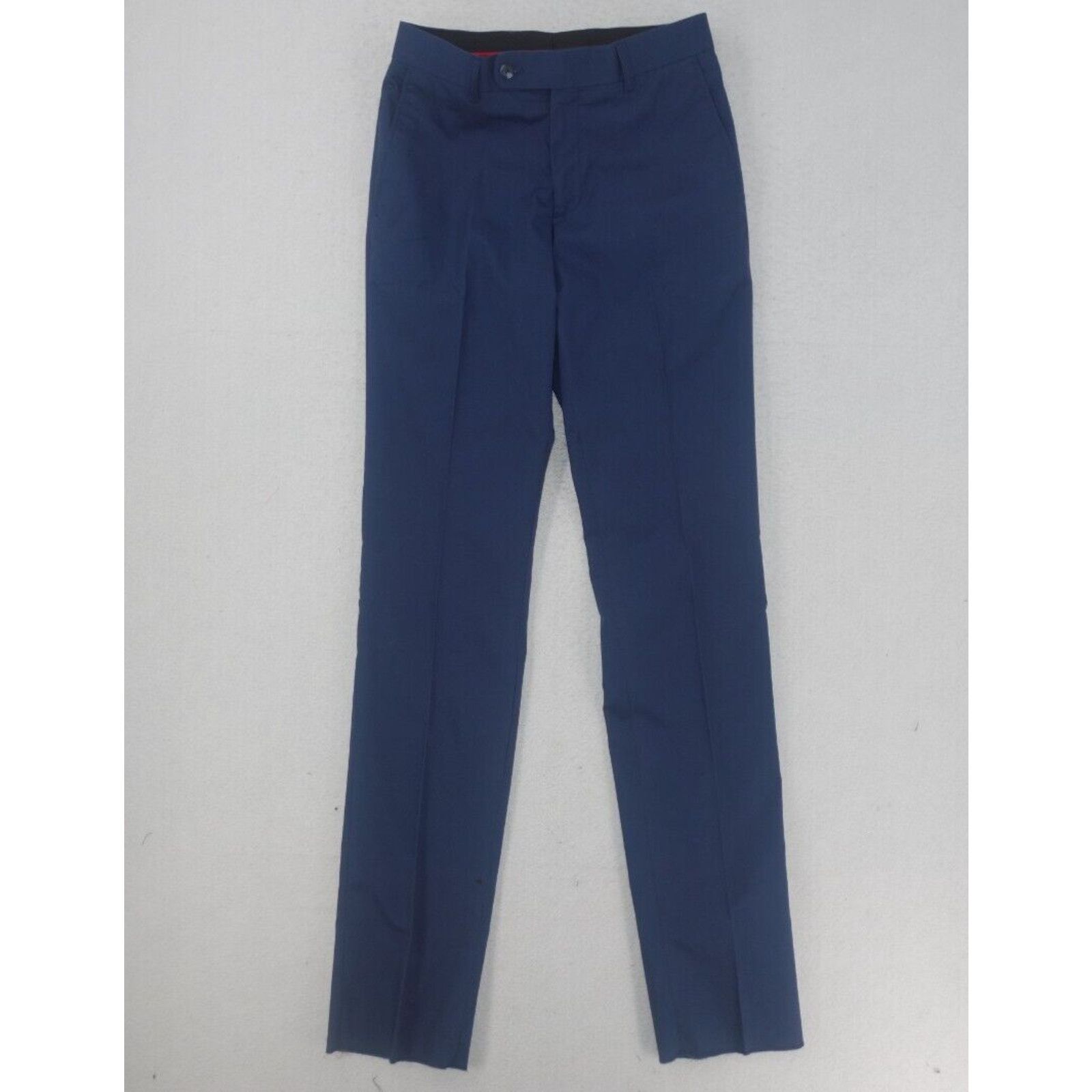 Other NEW Kroon Irons Blue Poplin Lined Suit Jacket & Pants Size 36R - 12 Thumbnail