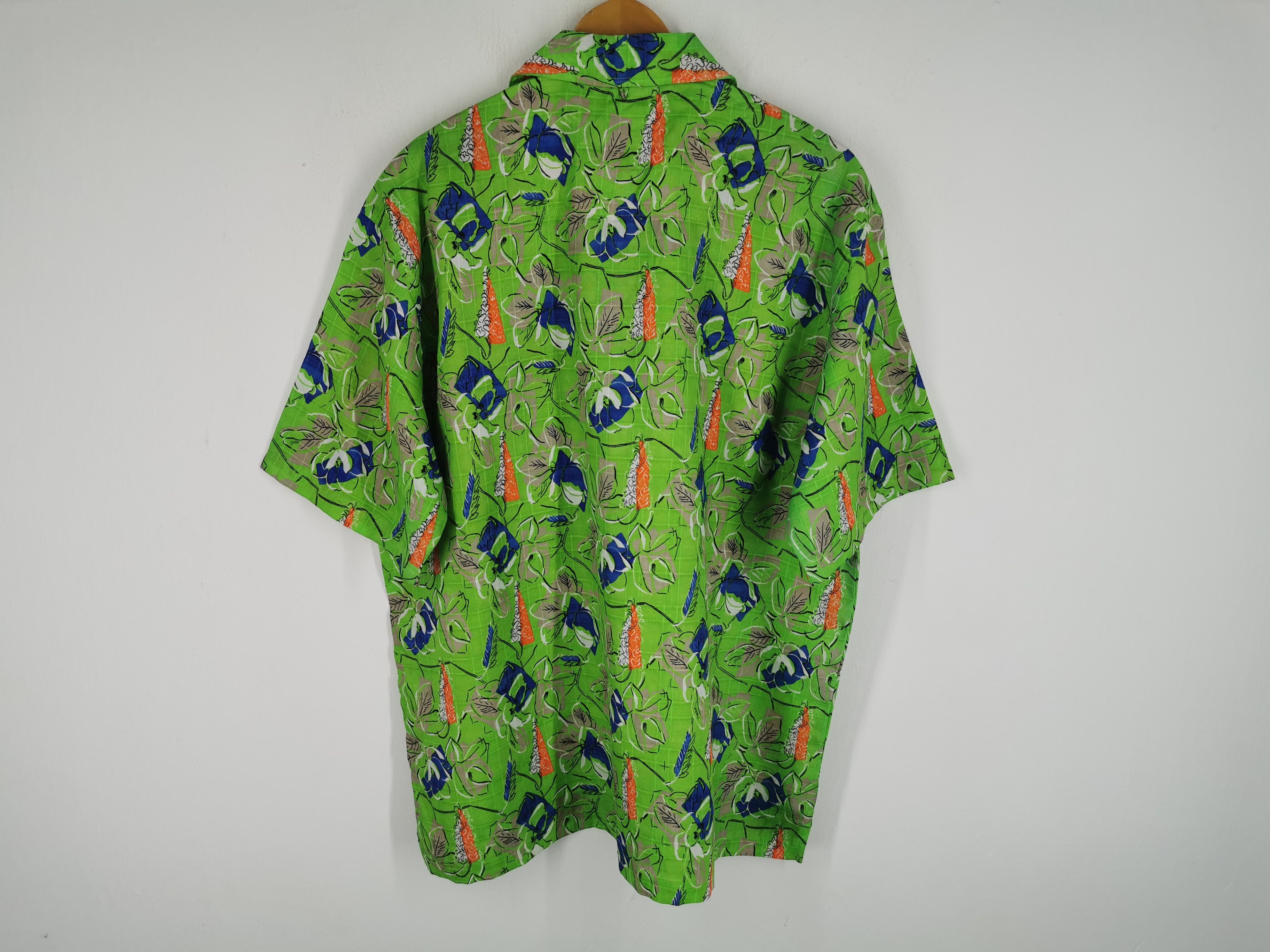 Pelle Pelle Vintage 90s Pelle Pelle Marc Buchanan Over Print Hawaii Size US L / EU 52-54 / 3 - 2 Thumbnail