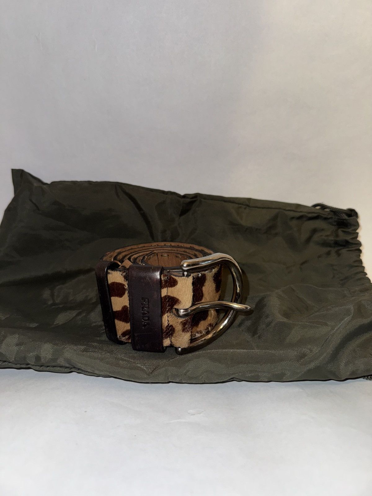 Prada Vinatage prada Ponyhair waist belt Size ONE SIZE - 3 Thumbnail