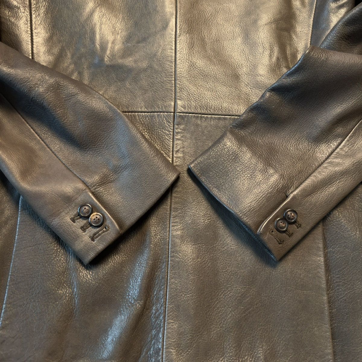 Maison Margiela AW2005 Maison Margiela Leather Blazer Jacket Size US M / EU 48-50 / 2 - 10 Thumbnail