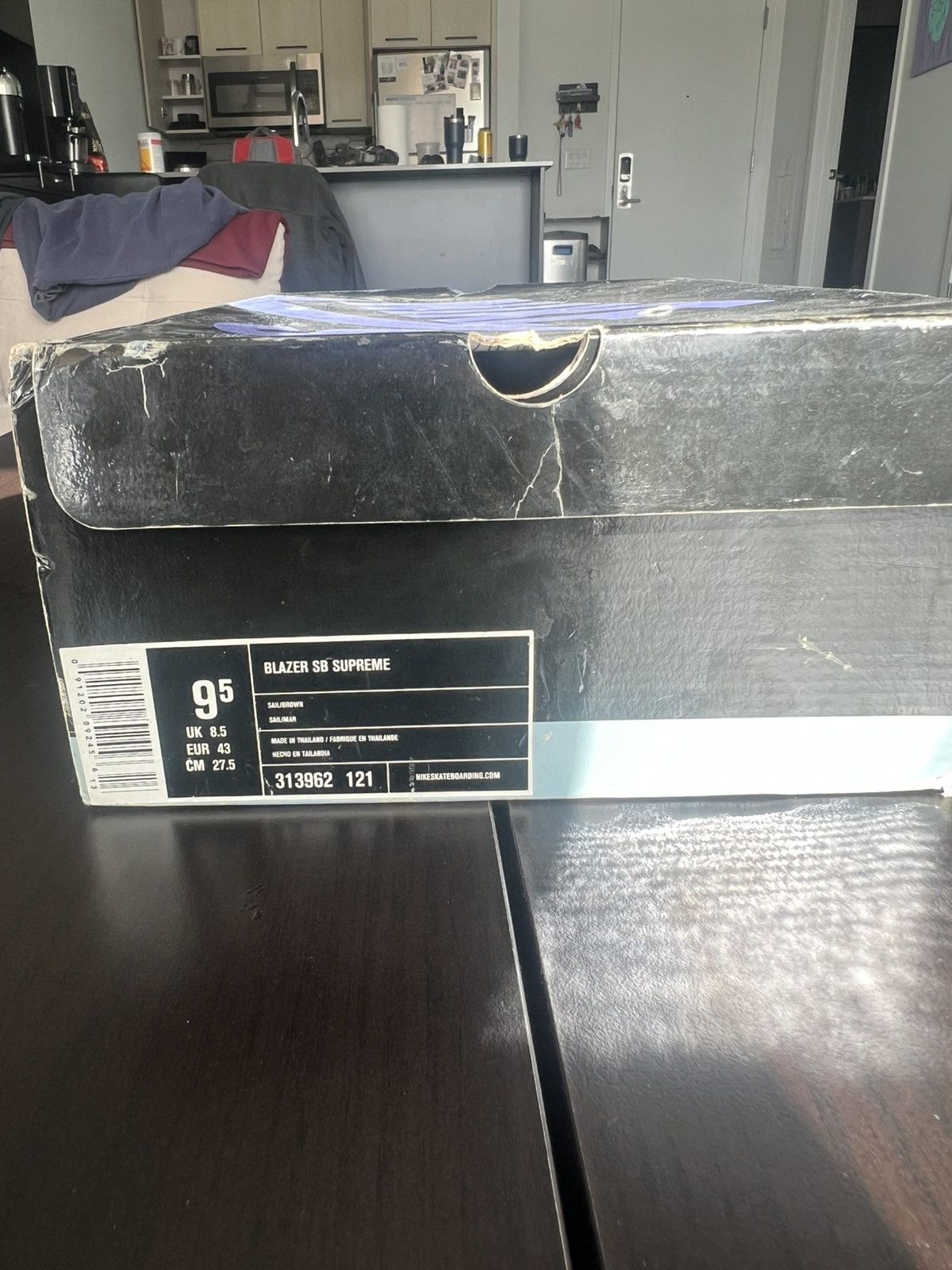 Nike 2006 Supreme x Nike Blazer size 9.5 Size US 9.5 / EU 42-43 - 6 Thumbnail