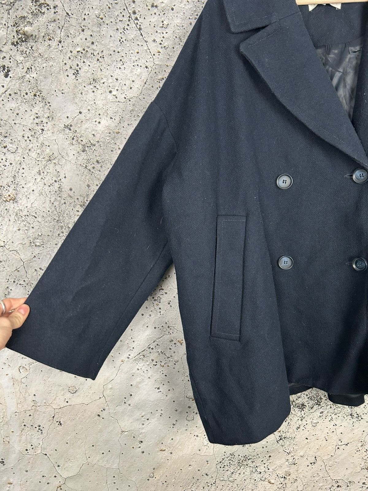 Weekday Weekday May Paracoat Jacket Wool Avant Garde Grunge Punk Size US M / EU 48-50 / 2 - 4 Thumbnail