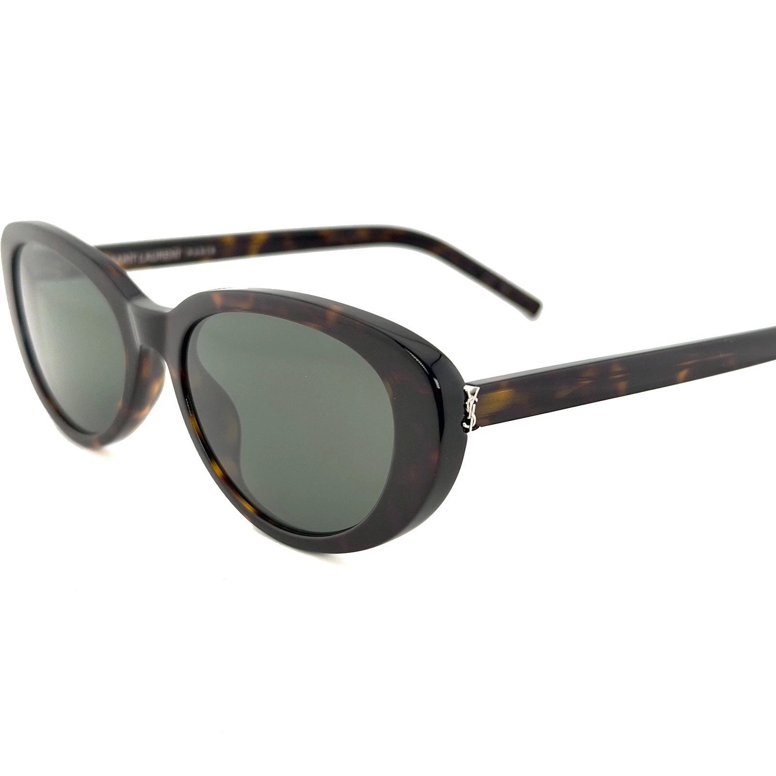 Saint Laurent Paris SAINT LAURENT SHADE SL M154 SLM154 Logo Oval Sunglass 002 Size ONE SIZE - 6 Thumbnail
