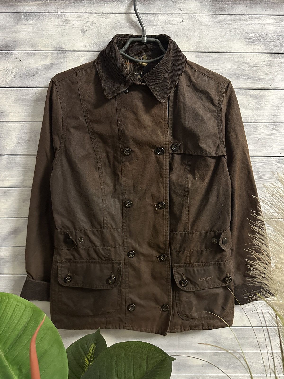 Rare Luxury Jacket Barbour 100% Waxed Cotton England