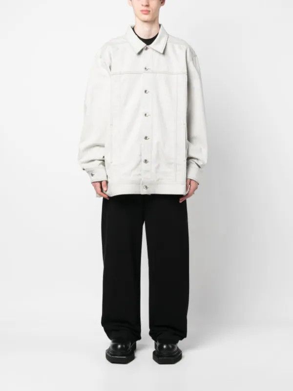 Rick Owens Rick Owens DRKSHDW strap-detail Lightweight Overshirt Size US M / EU 48-50 / 2 - 2 Thumbnail