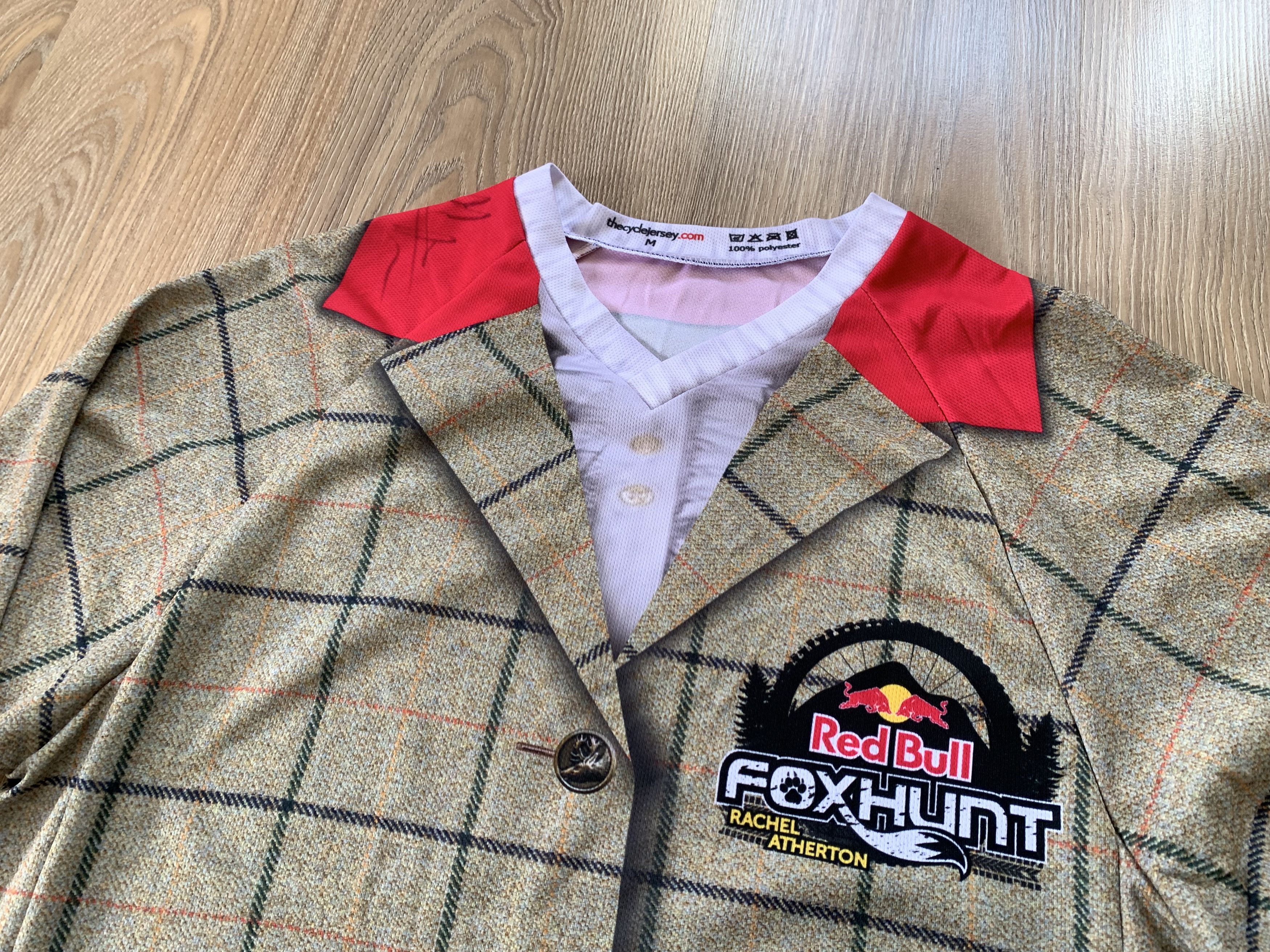 Red Bull Red Bull FoxHunters Long Sleeve Cycling Printed Jersey Size US M / EU 48-50 / 2 - 6 Thumbnail