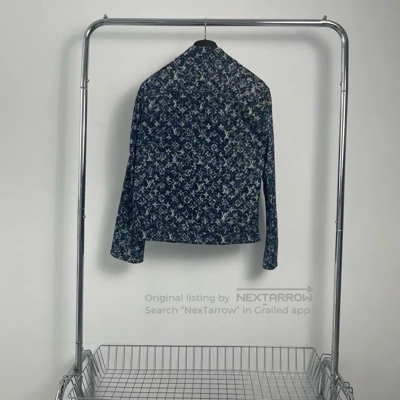 Louis Vuitton Louis Vuitton Full print denim jacket Size US S / EU 44-46 / 1 - 2 Thumbnail