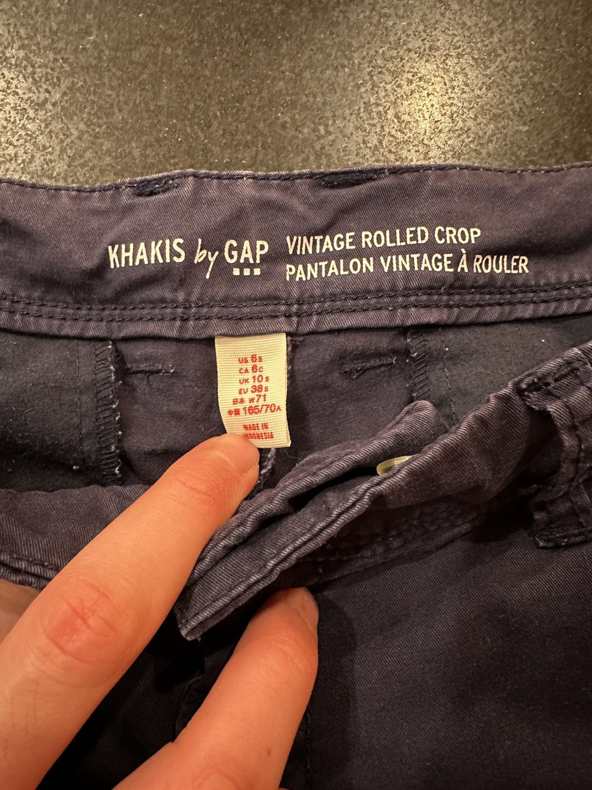Gap × Vintage Vintage jeans khakis by GAP Size 28" / US 6 / IT 42 - 2 Thumbnail