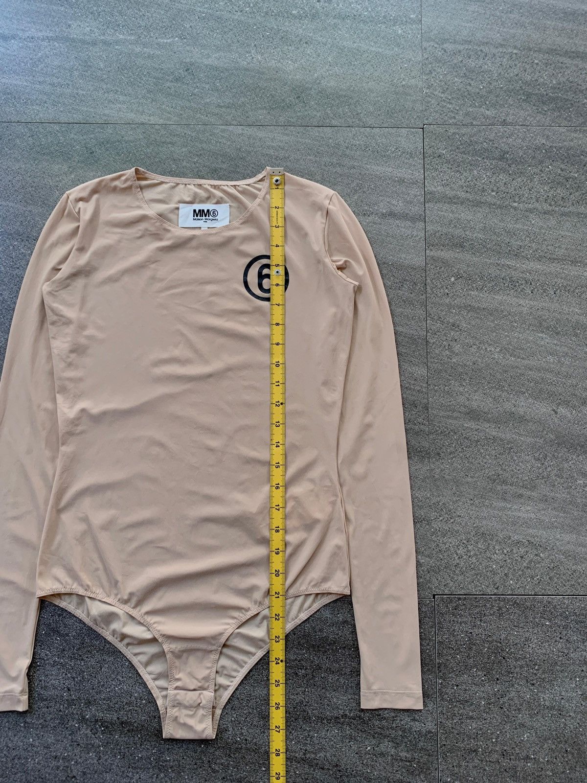 Maison Margiela FREE TAX! Ls MM6 Logo Bodysuit Size S / US 4 / IT 40 - 14 Thumbnail
