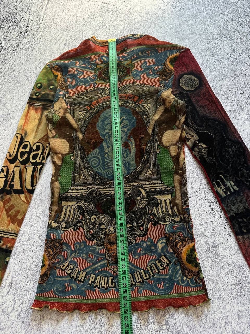 Jean Paul Gaultier Very Rare! Jean Paul Gaultier Ss96 Collage Mesh Shirt Size S Size S / US 4 / IT 40 - 18 Thumbnail