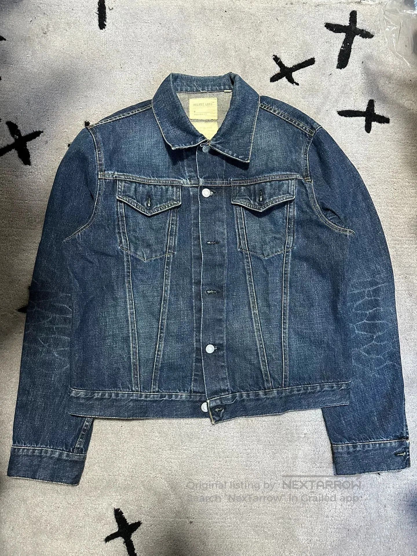 Helmut Lang Helmut Lang Blue Wash Denim Jacket. Size US L / EU 52-54 / 3 - 1 Thumbnail