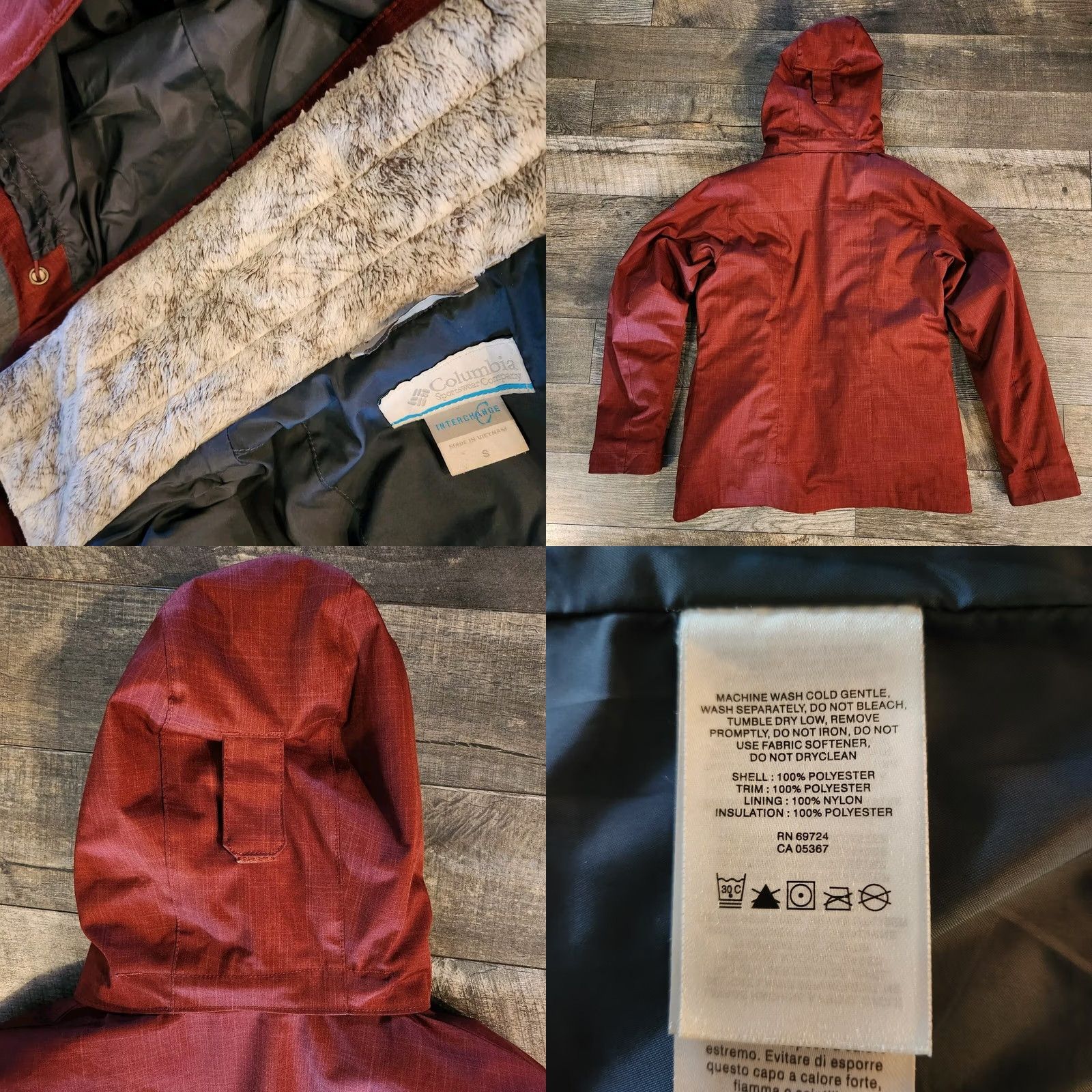 Vintage Columbia Women’s 3-in-1 Jacket Coat Interchangeable Street To Street Red Size S Coat 3-in-1 Jacket Women’s Red S Size S / US 4 / IT 40 - 8 Thumbnail