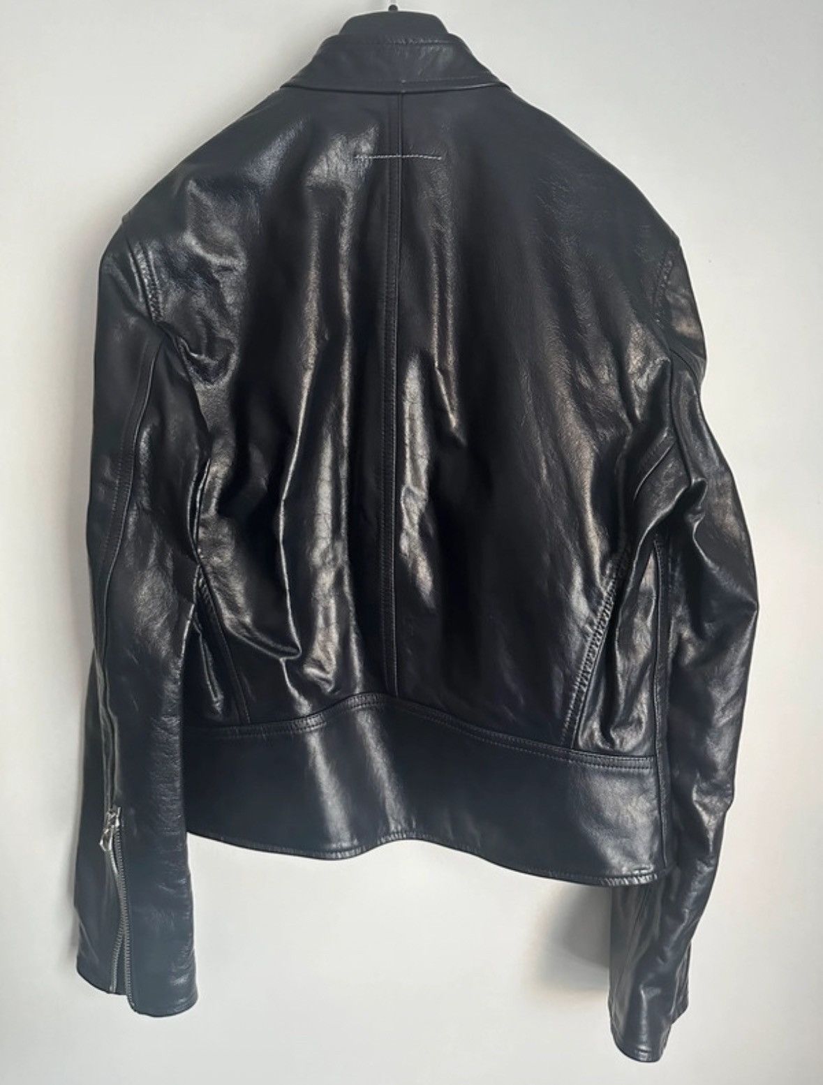 Maison Margiela MM6 Maison Margiela Leather Jacket For Woman Size XS / US 0-2 / IT 36-38 - 2 Thumbnail