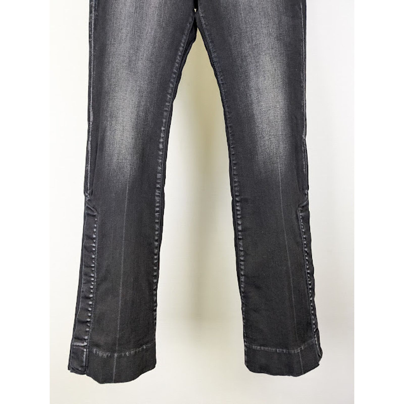 Amiri o1rshd1 Stacked Flare Jeans in Aged Black Size US 30 / EU 46 - 4 Thumbnail
