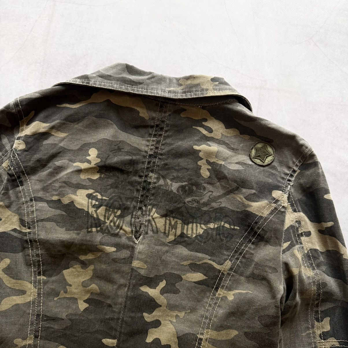 Hysteric Glamour × Undercover Faded Camo Blazer Jacket Military Hysteric Glamour Vibe PPFM Size S / US 4 / IT 40 - 7 Thumbnail