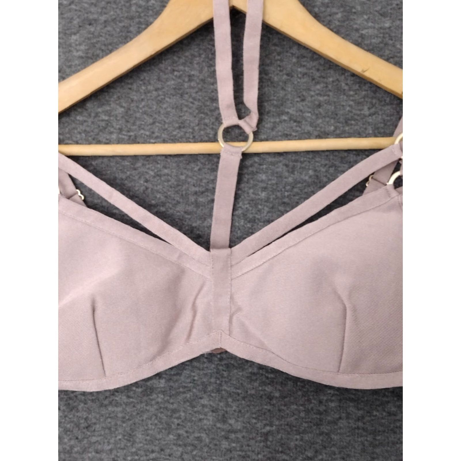 Vintage Codigo Lively Pink Y Ring Padded Wireless Bra Size L Shirt Women Pink L Padded Y Ring Bra Size ONE SIZE - 3 Thumbnail