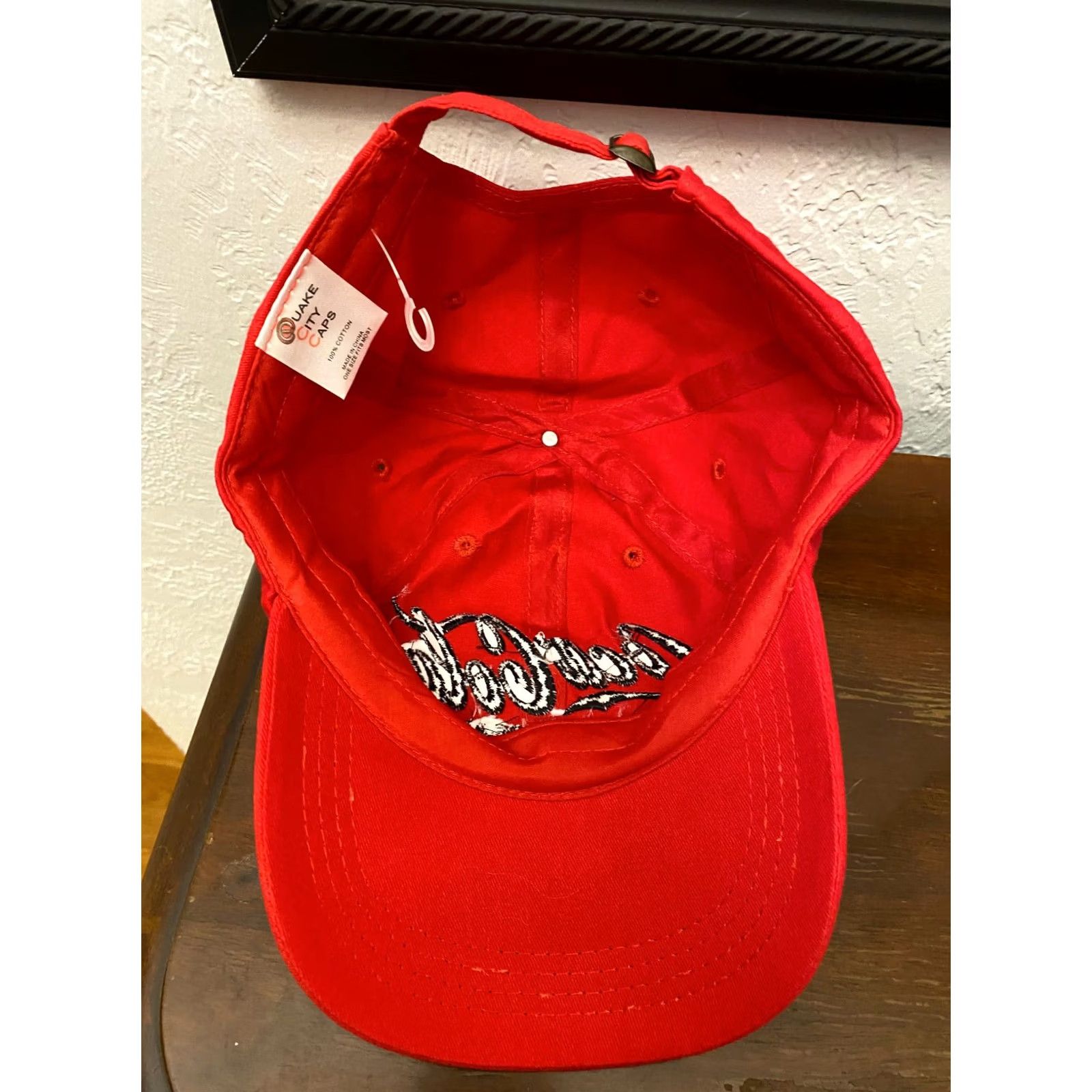 Vintage Coca-Cola Red Baseball Cap Adjustable Hat Men Embroidered Logo Cotton Summer Casual Classic Size ONE SIZE - 2 Thumbnail