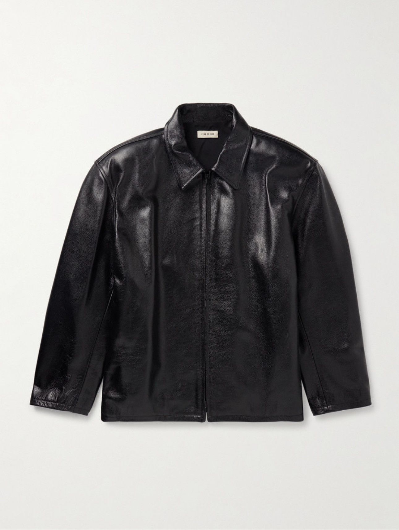 Fear of God Fear of God Full Grain Leather Jacket Size US L / EU 52-54 / 3 - 1 Thumbnail
