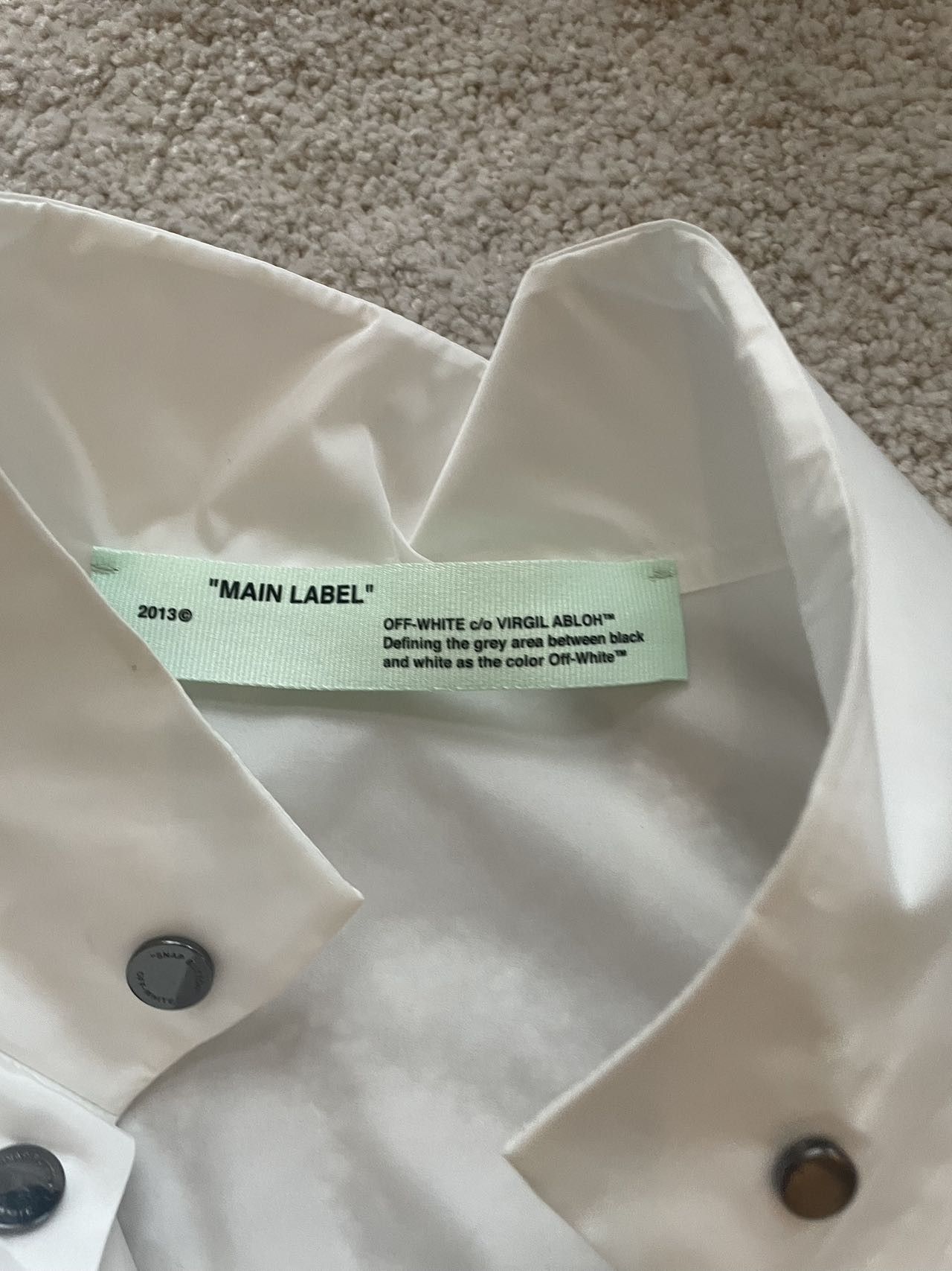 Off-White Off-White Nylon Coat Brand New Women's Coat Size 38 Size XS / US 0-2 / IT 36-38 - 4 Thumbnail