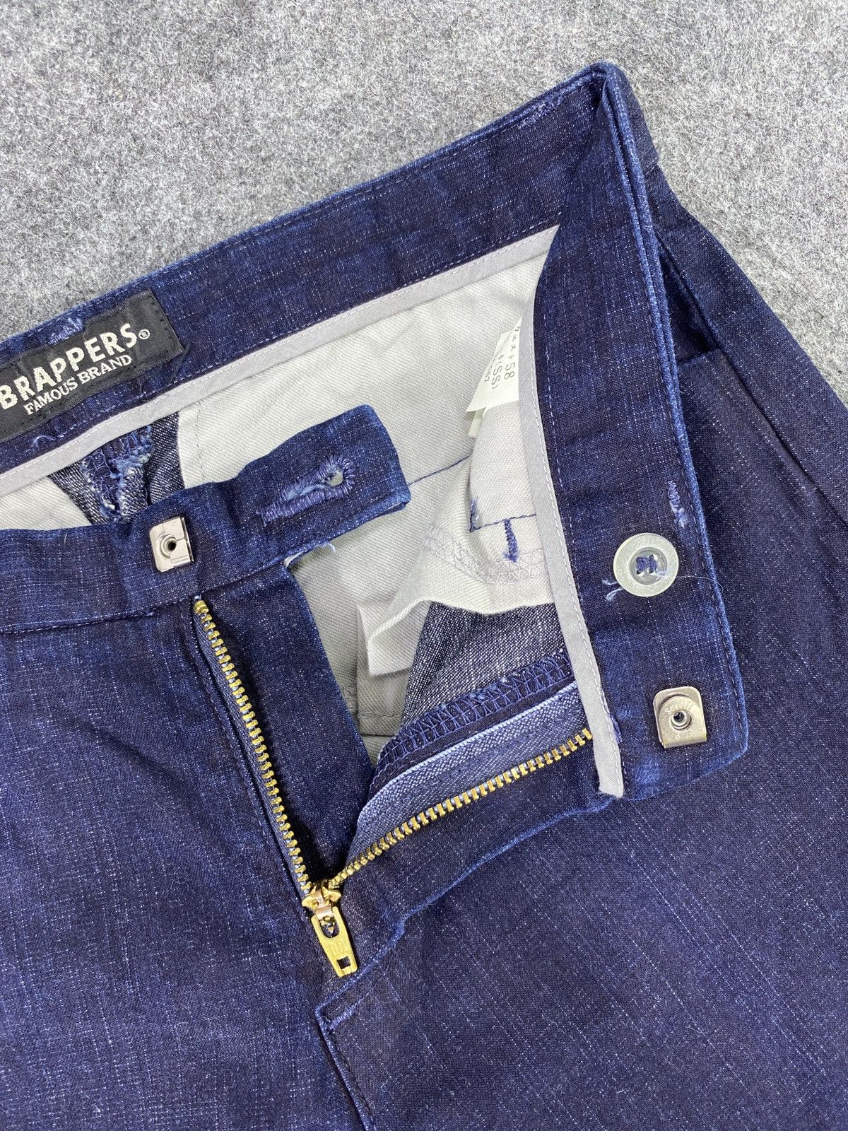 Japanese Brand × Jean Brappers Japanese Brand Flare Denim - J1140 Size 27" / US 4 / IT 40 - 7 Thumbnail