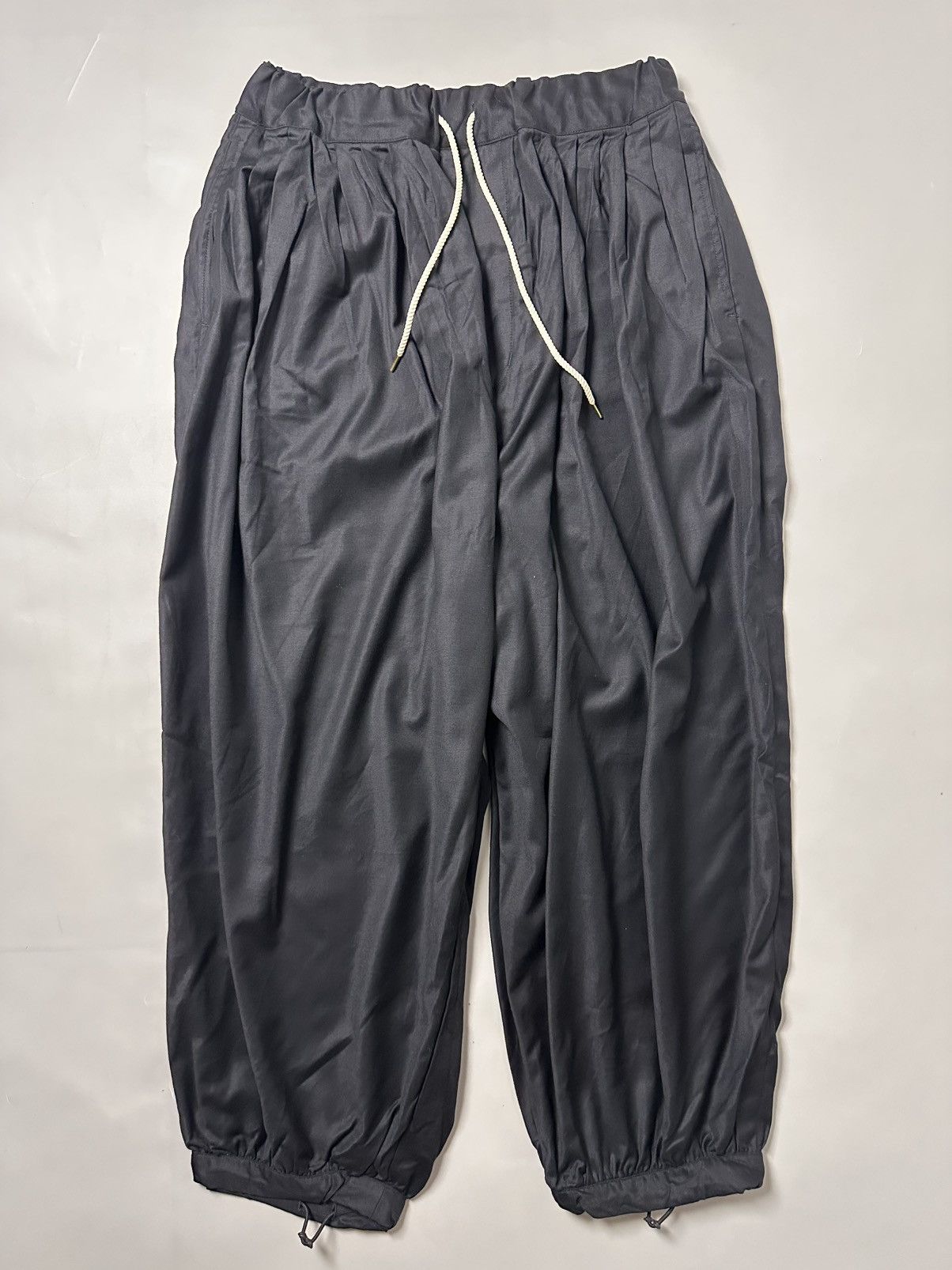Japanese Brand × Sasquatchfabrix Sasquatchfabrix Wool Wide Leg Pants Size US 32 / EU 48 - 1 Thumbnail