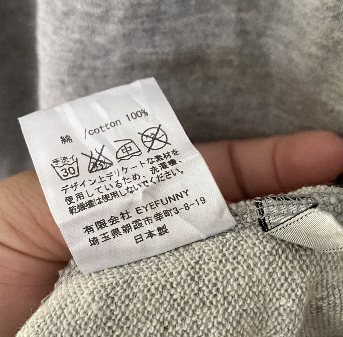 Japanese Brand Cross detailing Zipper Diamond Q9 Made in Japan Size US M / EU 48-50 / 2 - 19 Thumbnail
