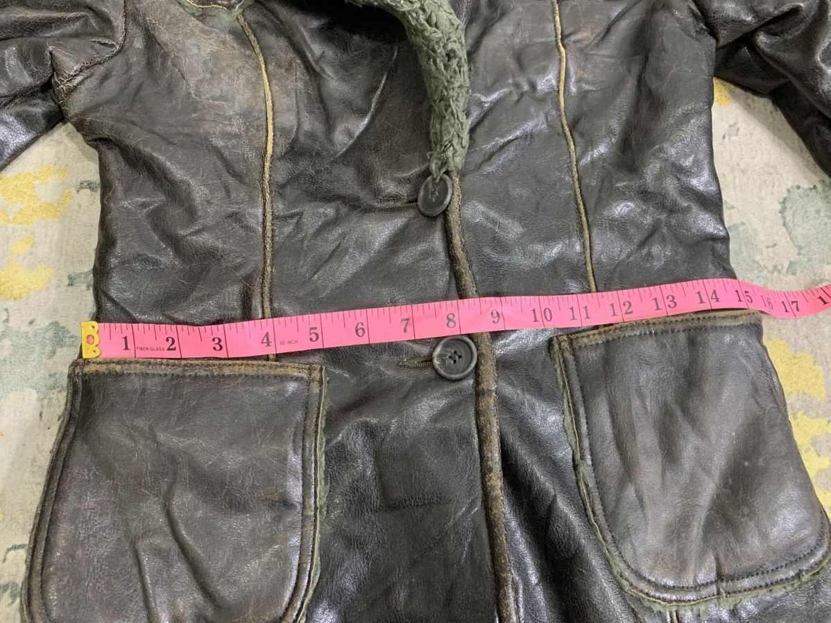 Vintage Vintage UCB Shearling Faux Fur Jacket Size XS / US 0-2 / IT 36-38 - 10 Thumbnail