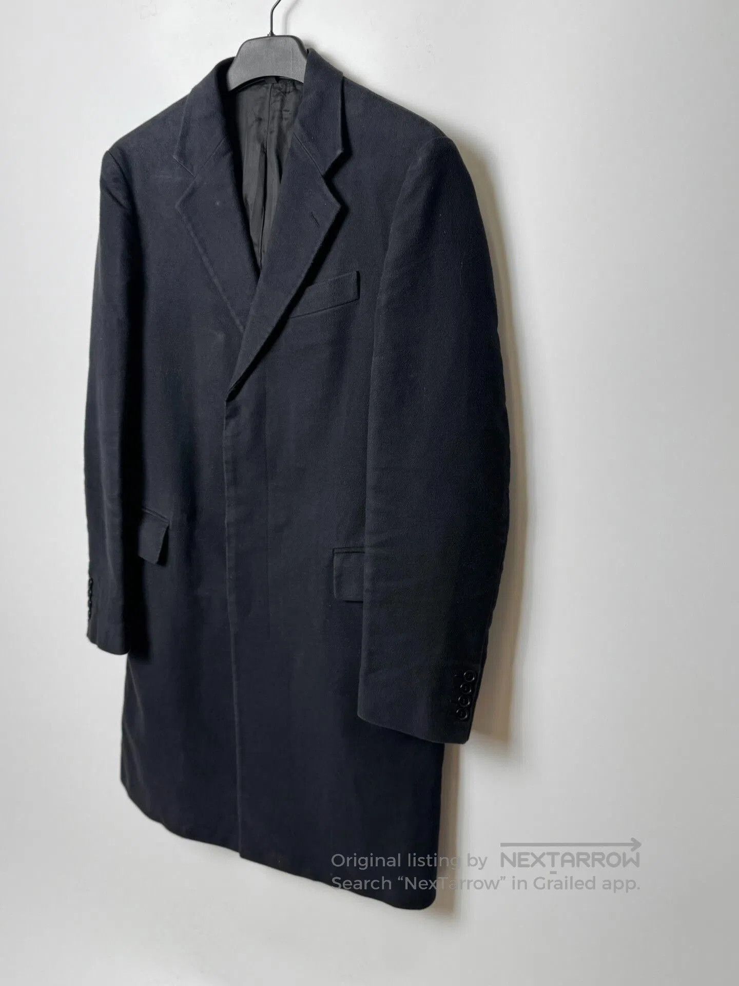 Helmut Lang Helmut Lang 2003 Moleskin Black Coat. Size US S / EU 44-46 / 1 - 3 Thumbnail