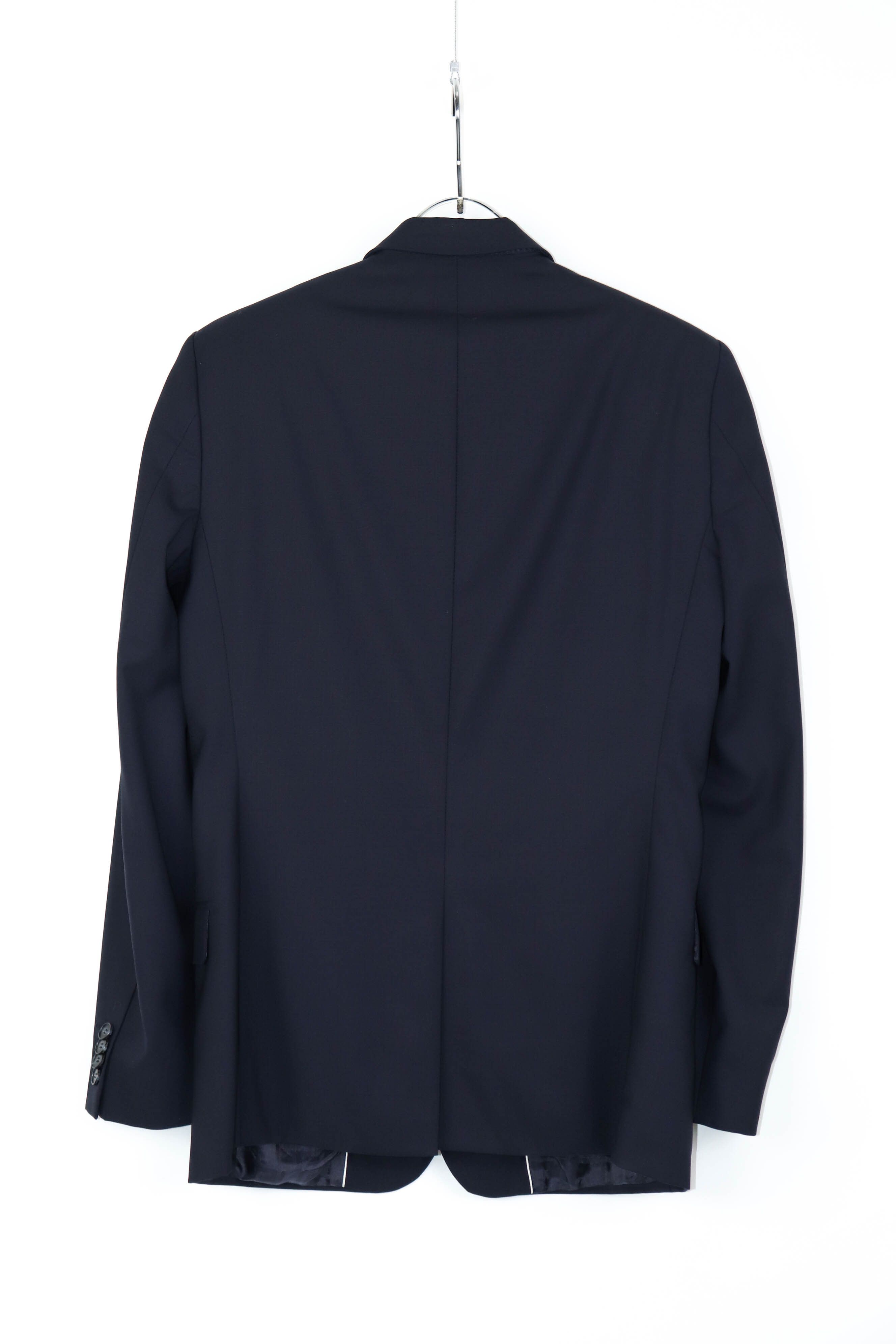 Karl Lagerfeld Lagerfeld Vintage 00s Blue Wool Sport Coat Blazer Jacket Size US M / EU 48-50 / 2 - 4 Thumbnail