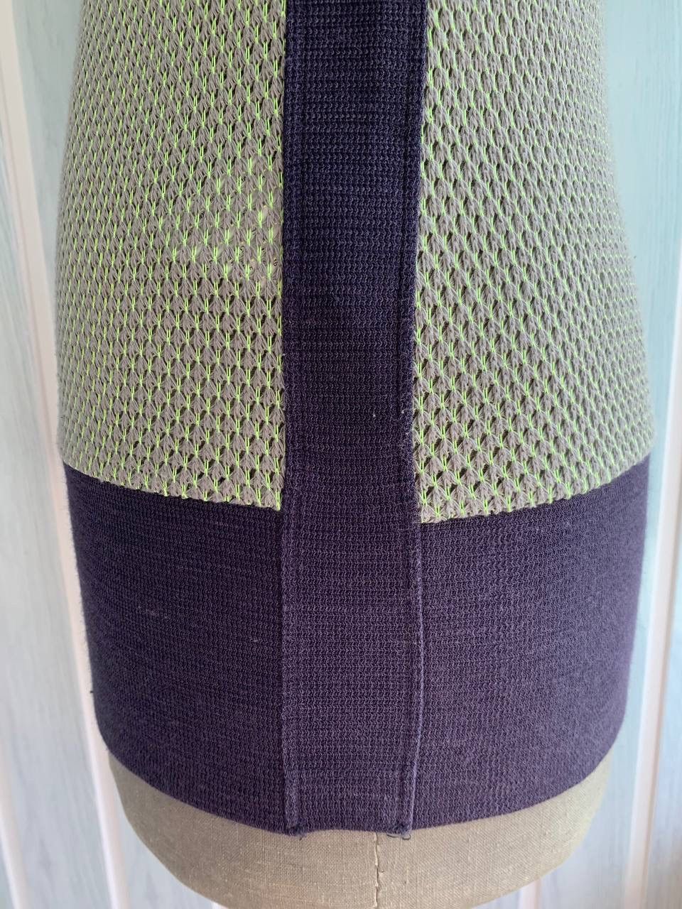 Chloe × Designer × See by Chloe See By Chloe Women’s Cotton & Ramie Multicolor Knit Blouse Size M / US 6-8 / IT 42-44 - 12 Thumbnail