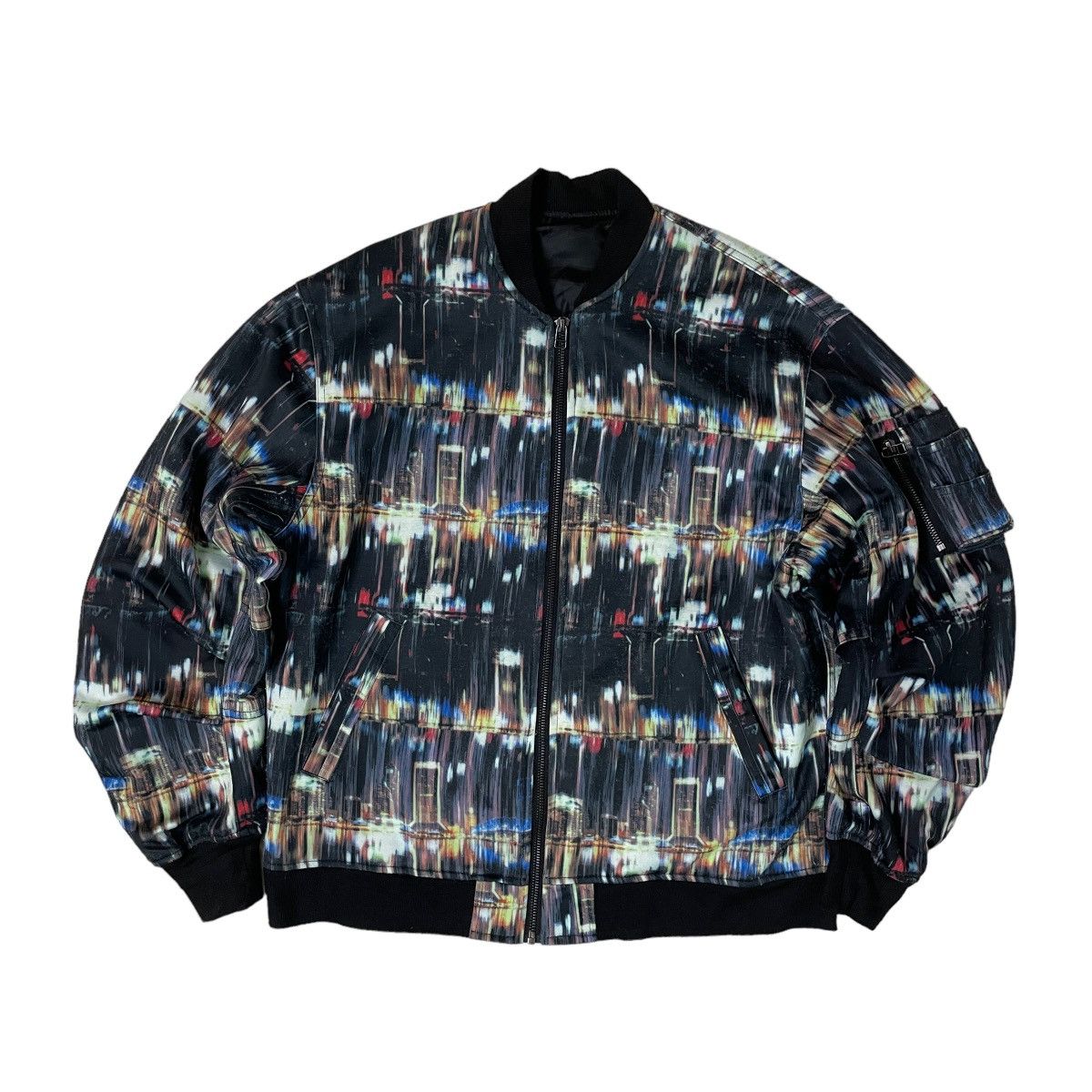 Japanese Brand Light Motion On Building Tactical Bomber Jacket Size US M / EU 48-50 / 2 - 1 Thumbnail