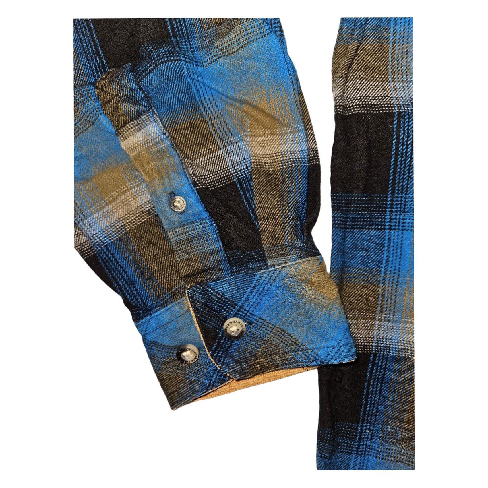 Vintage Legendary Whitetails Flannel Shirt Men's L Long Sleeve Blue Plaid Outdoors Size US L / EU 52-54 / 3 - 6 Thumbnail