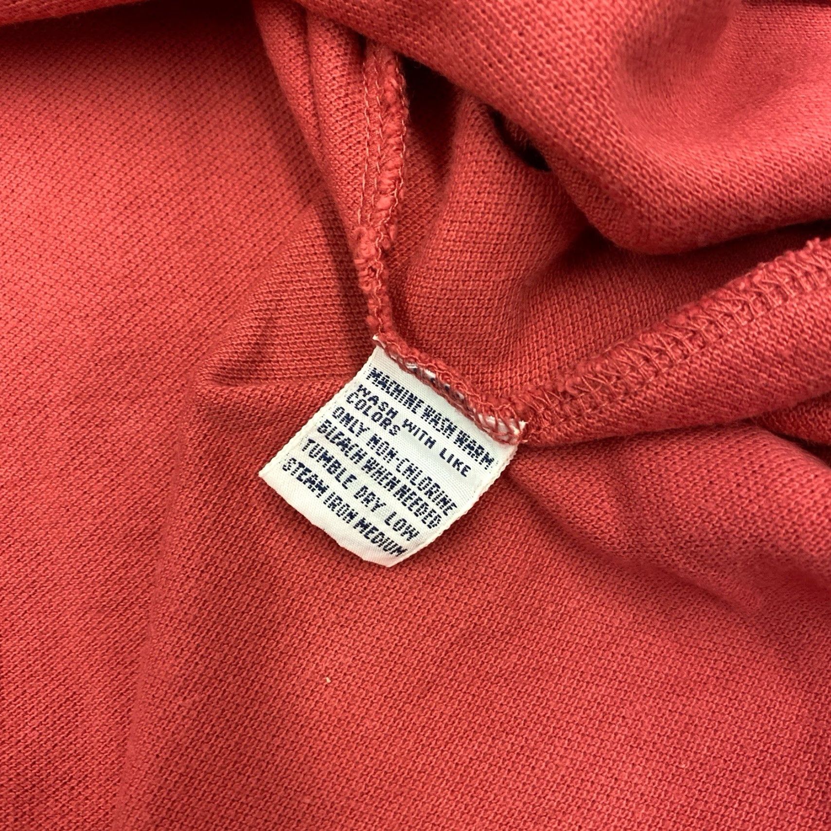 Polo Ralph Lauren VINTAGE Polo Ralph Lauren Red Quarter Zip Short Sleeve Polo Shirt XL Mens Size US XL / EU 56 / 4 - 5 Thumbnail