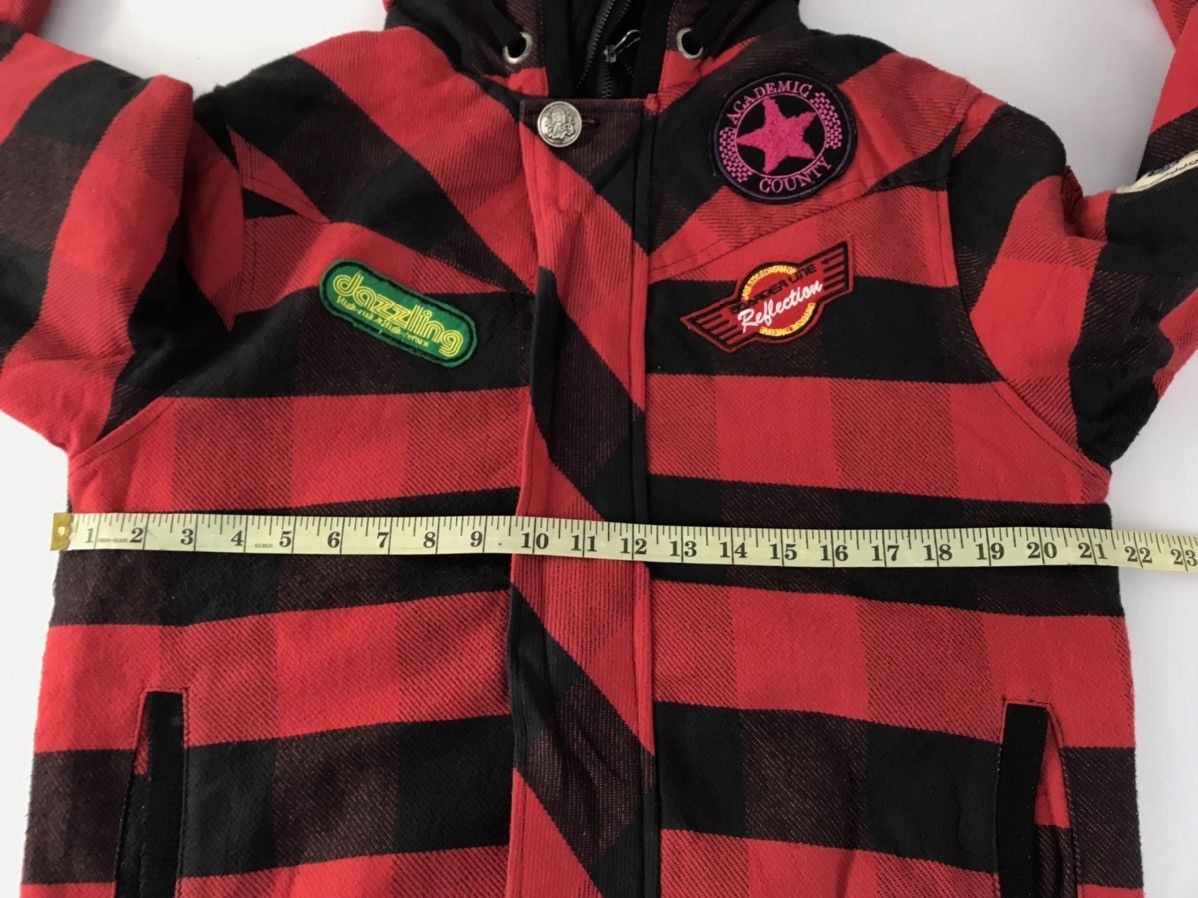 Japanese Brand Vintage Clone Devgru Striped Block Padded Jacket Size US XL / EU 56 / 4 - 12 Thumbnail