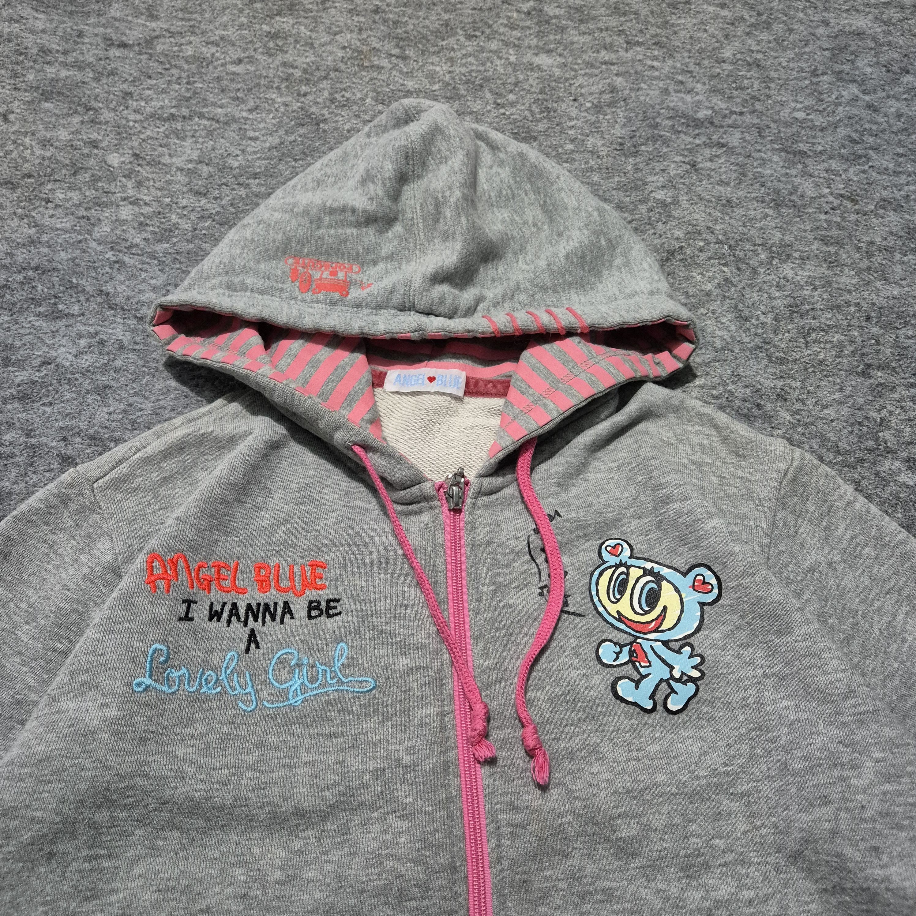 Angel Blue Y2k Angel Blue Zip Hoodie Size S / US 4 / IT 40 - 3 Thumbnail