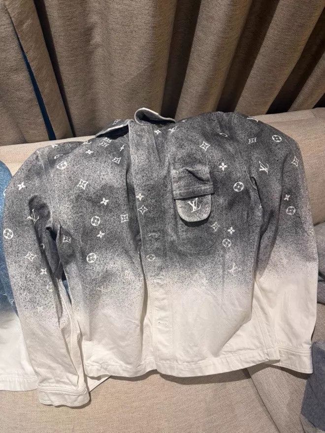 Louis Vuitton Gray Gradient Pattern Light Jacket Size S Size US S / EU 44-46 / 1 - 1 Thumbnail