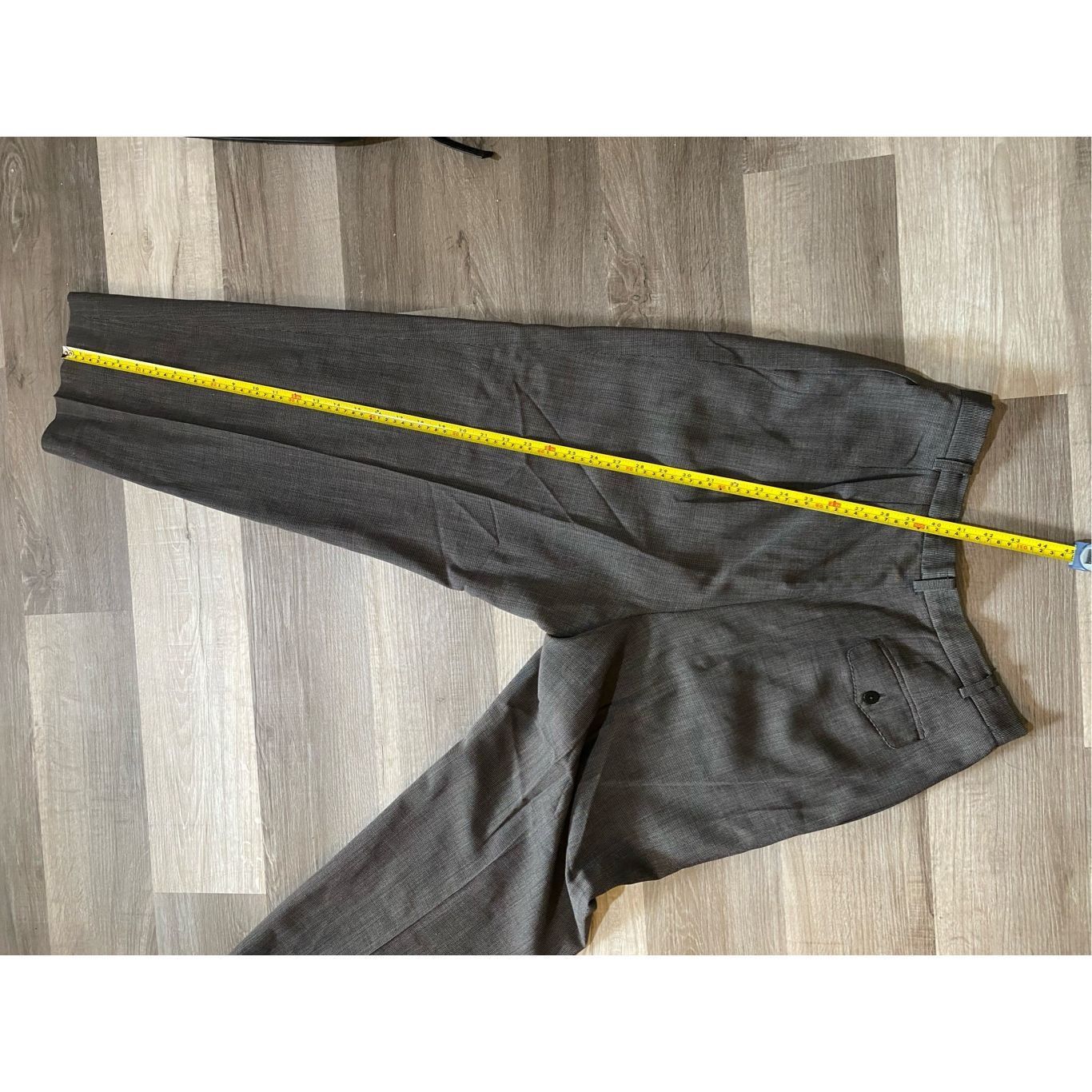 Lafayette 148 Lafayette 148 New York *CHECK BRUSHED WOOL GATES Straight PA Size 34" / US 12 / IT 48 - 10 Thumbnail