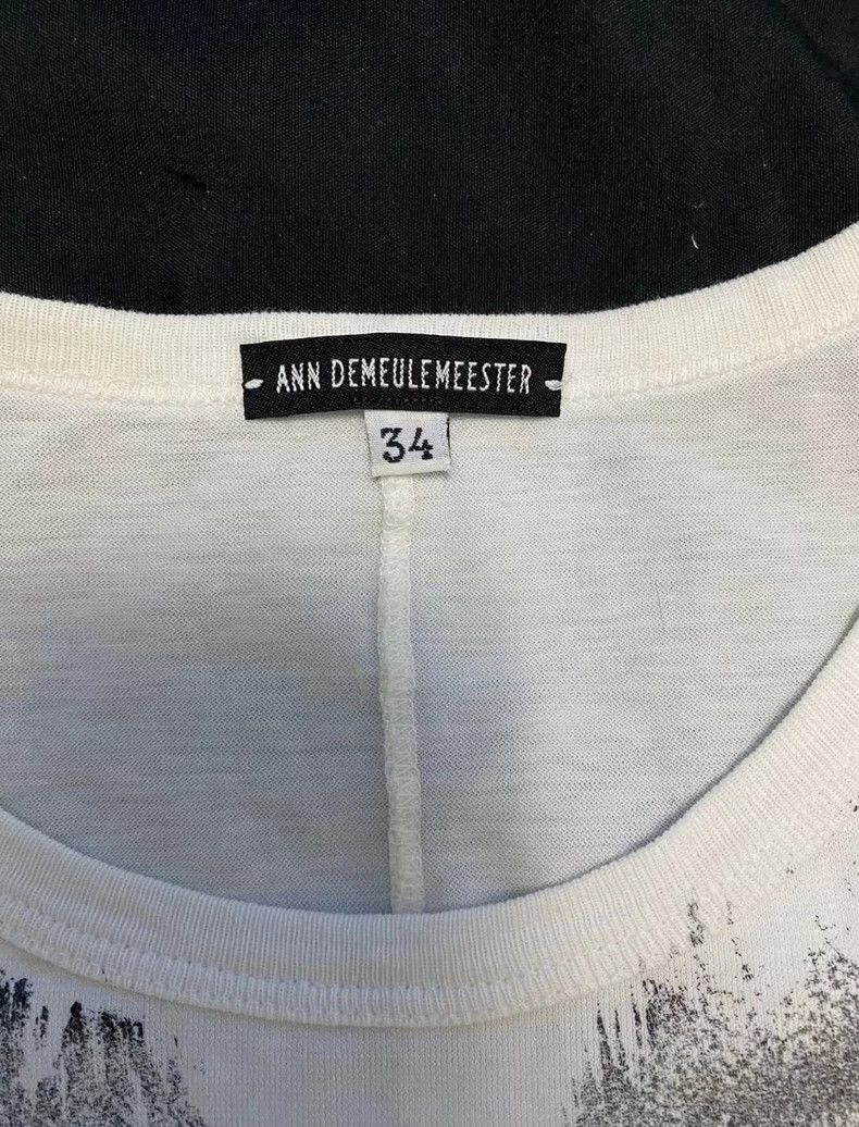 Ann Demeulemeester Archive Ann Demeulemeester Belle de jour print short sleeve Size US S / EU 44-46 / 1 - 4 Thumbnail