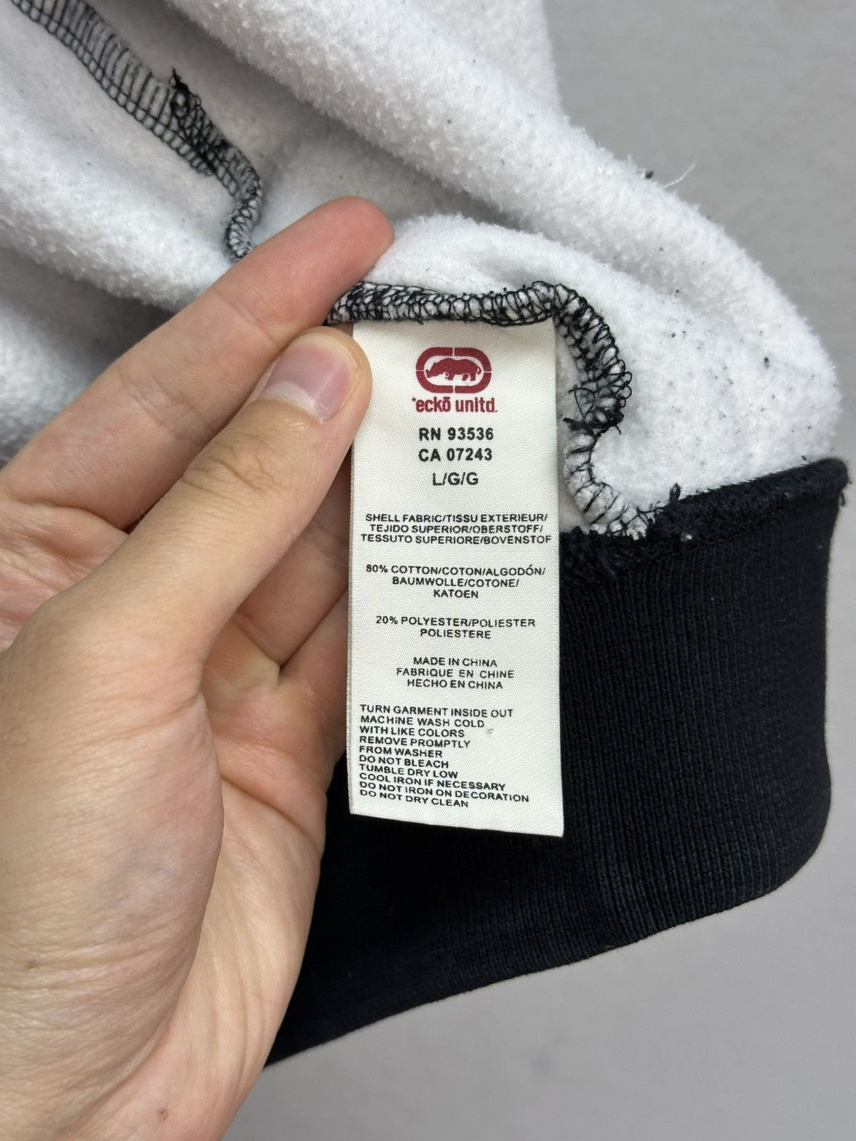 Ecko Unltd. Vintage Y2K Ecko Unltd Boxy Fit Full Zip Over Print Hoodie Size US M / EU 48-50 / 2 - 8 Thumbnail