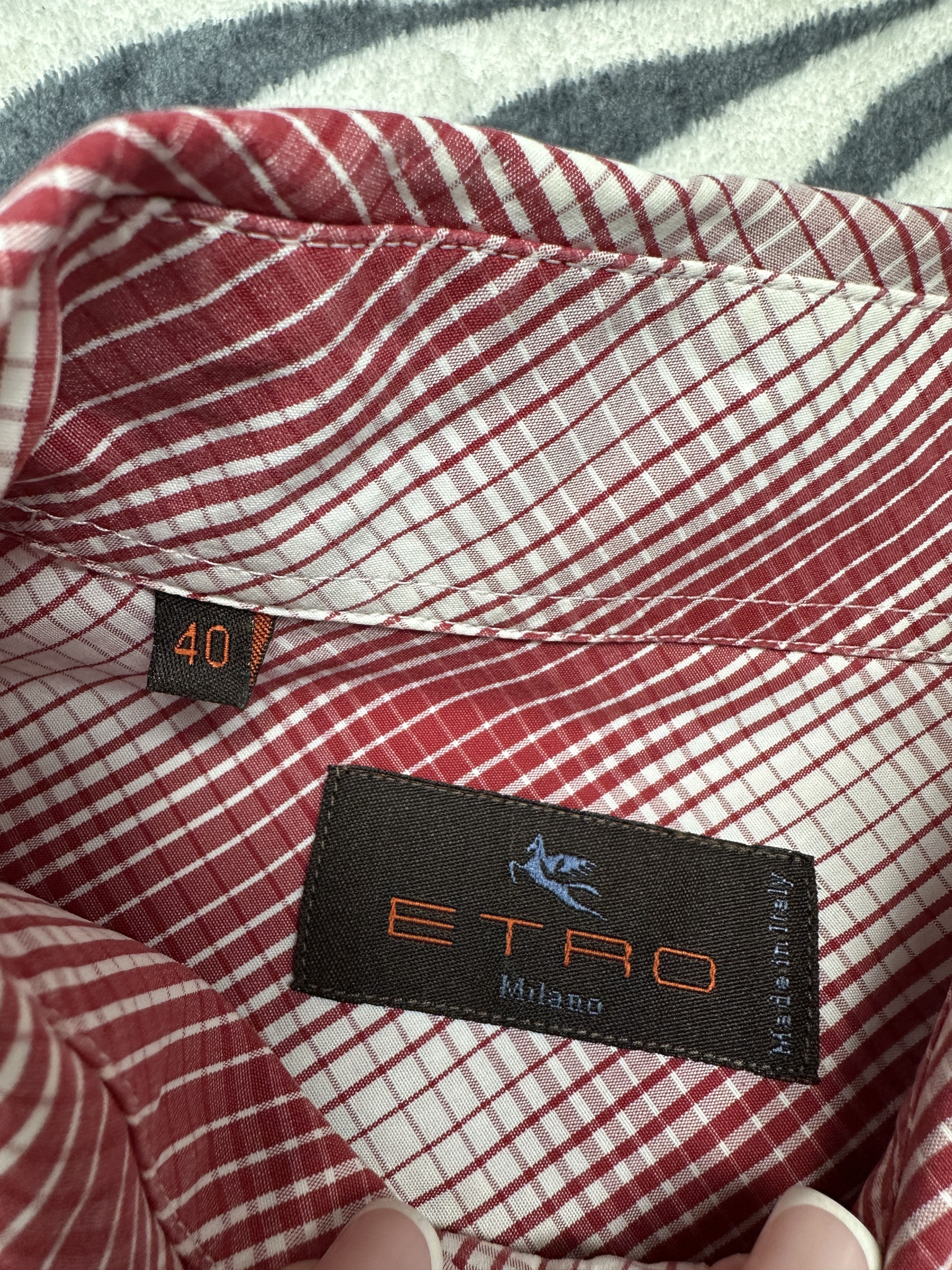 Etro Etro Mens Long Sleeve Shirt Size US M / EU 48-50 / 2 - 4 Thumbnail