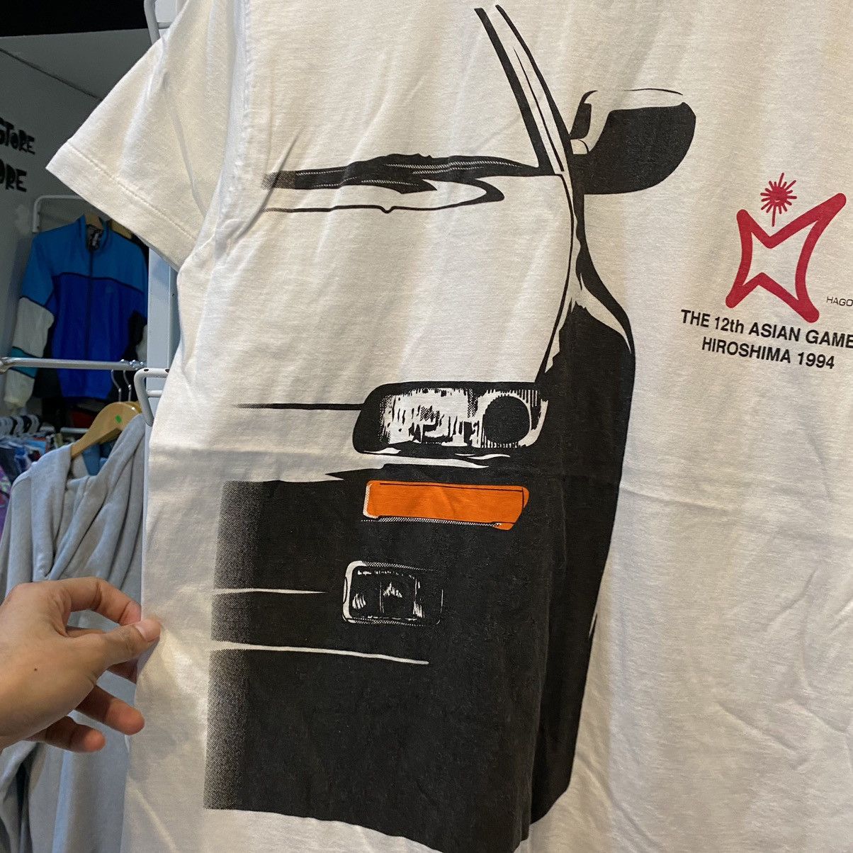 Japanese Brand vintage 1994 The 12th Asian Games Hiroshima Mazda T-Shirt Size US L / EU 52-54 / 3 - 6 Thumbnail