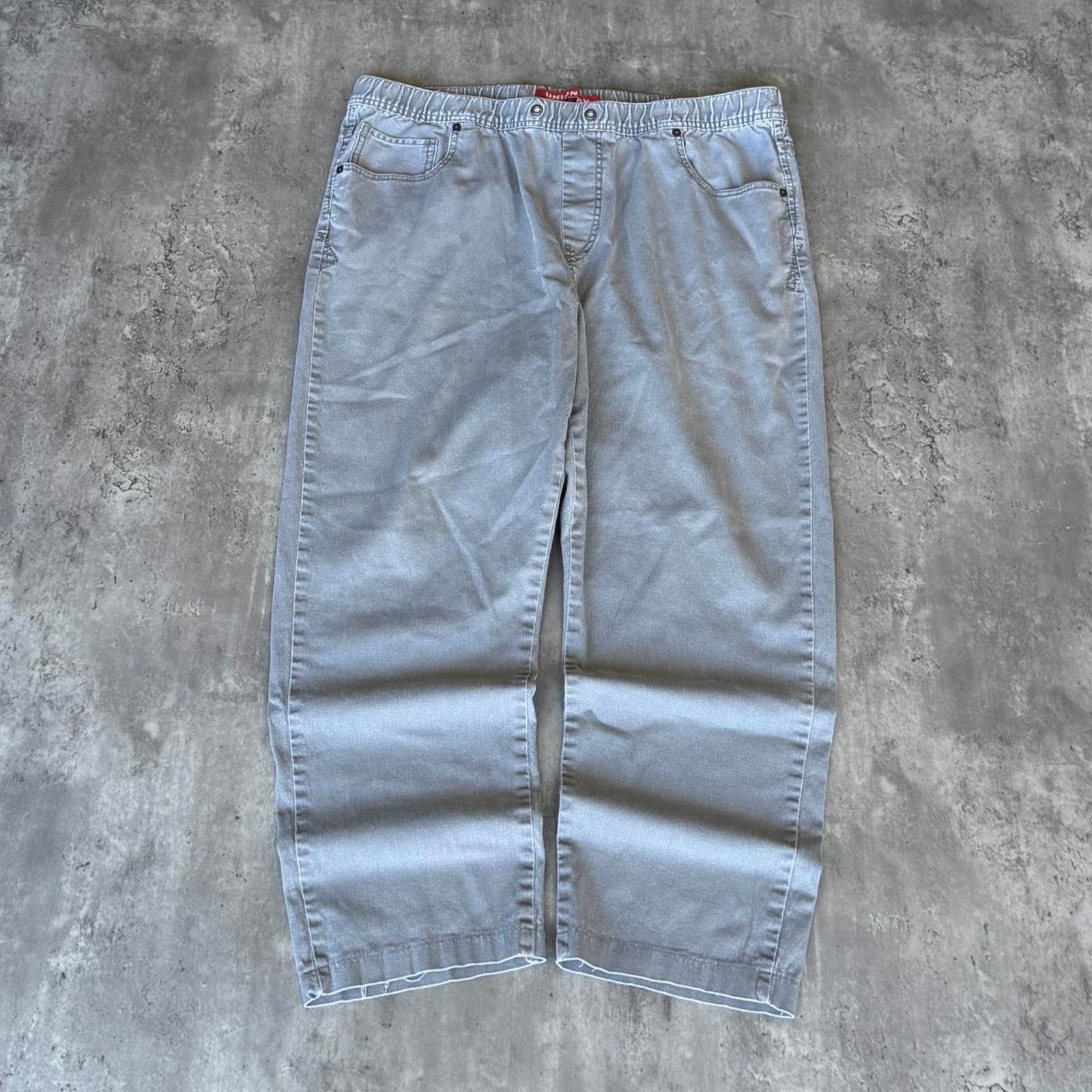 UNIONBAY × Vintage Vintage Y2K Union Bay Grey Embroidered Casual Pants Size US 38 / EU 54 - 1 Thumbnail