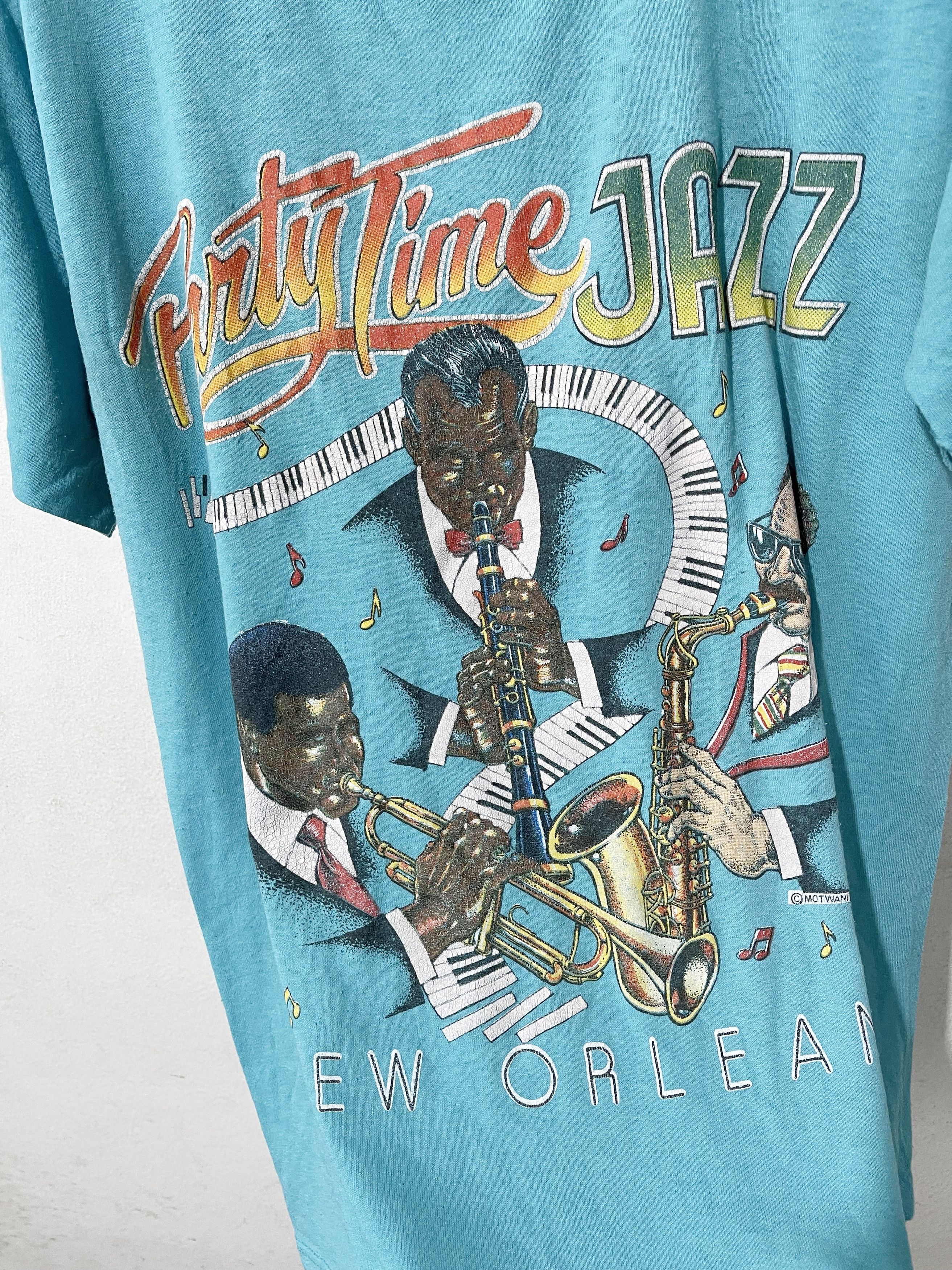 Jazz Cartier × Vintage Vintage 80s New Orleans Shirt Size US M / EU 48-50 / 2 - 2 Thumbnail
