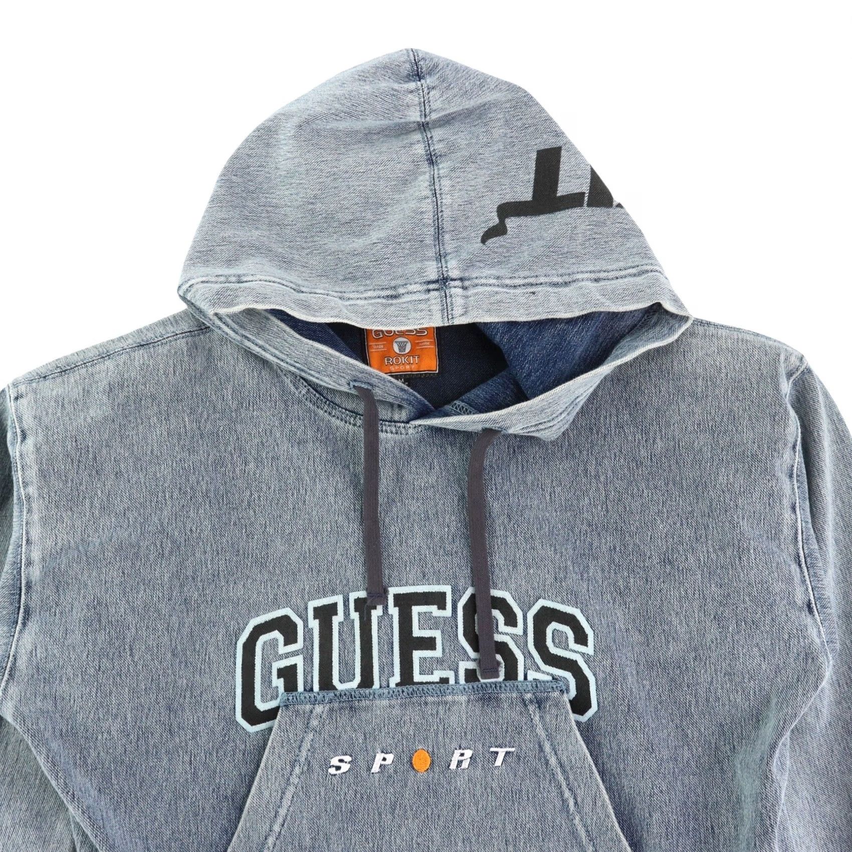 Guess ROKIT x GUESS Sport T-Shirt Medium Regular Blue Mens M Rare Exclusive Size US M / EU 48-50 / 2 - 7 Thumbnail