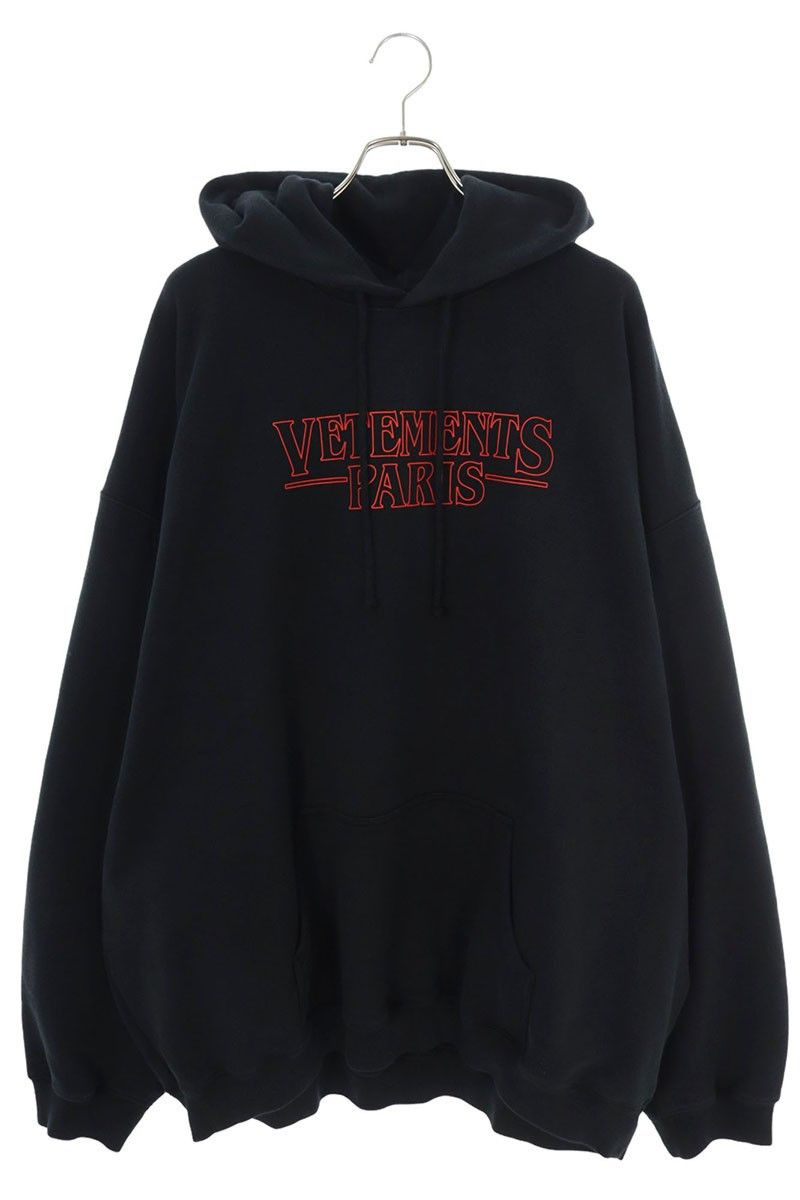 Vetements シティロゴ Vetements Vetements metal logo city tour hoodie(zzzzz final price