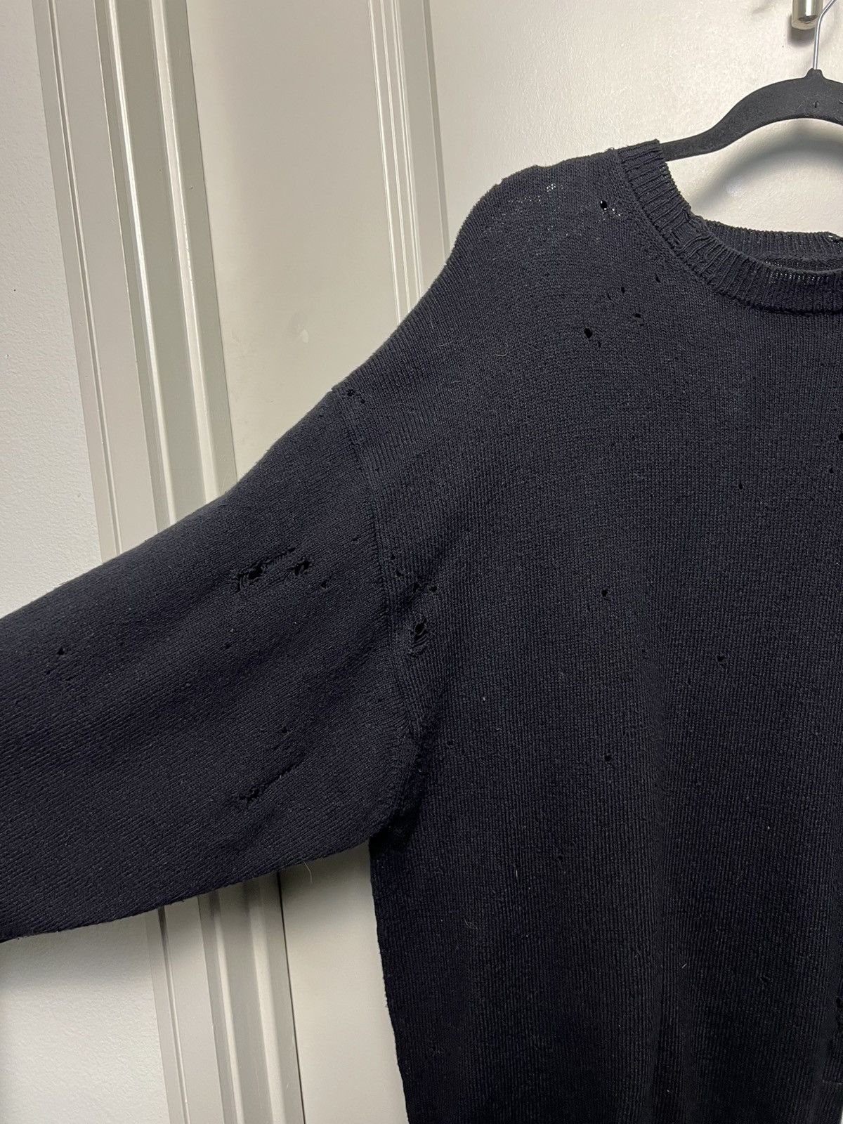 Maison MIHARA YASUHIRO Maison Mihara Yasuhiro Distressed Knit Sweater Size US M / EU 48-50 / 2 - 2 Thumbnail