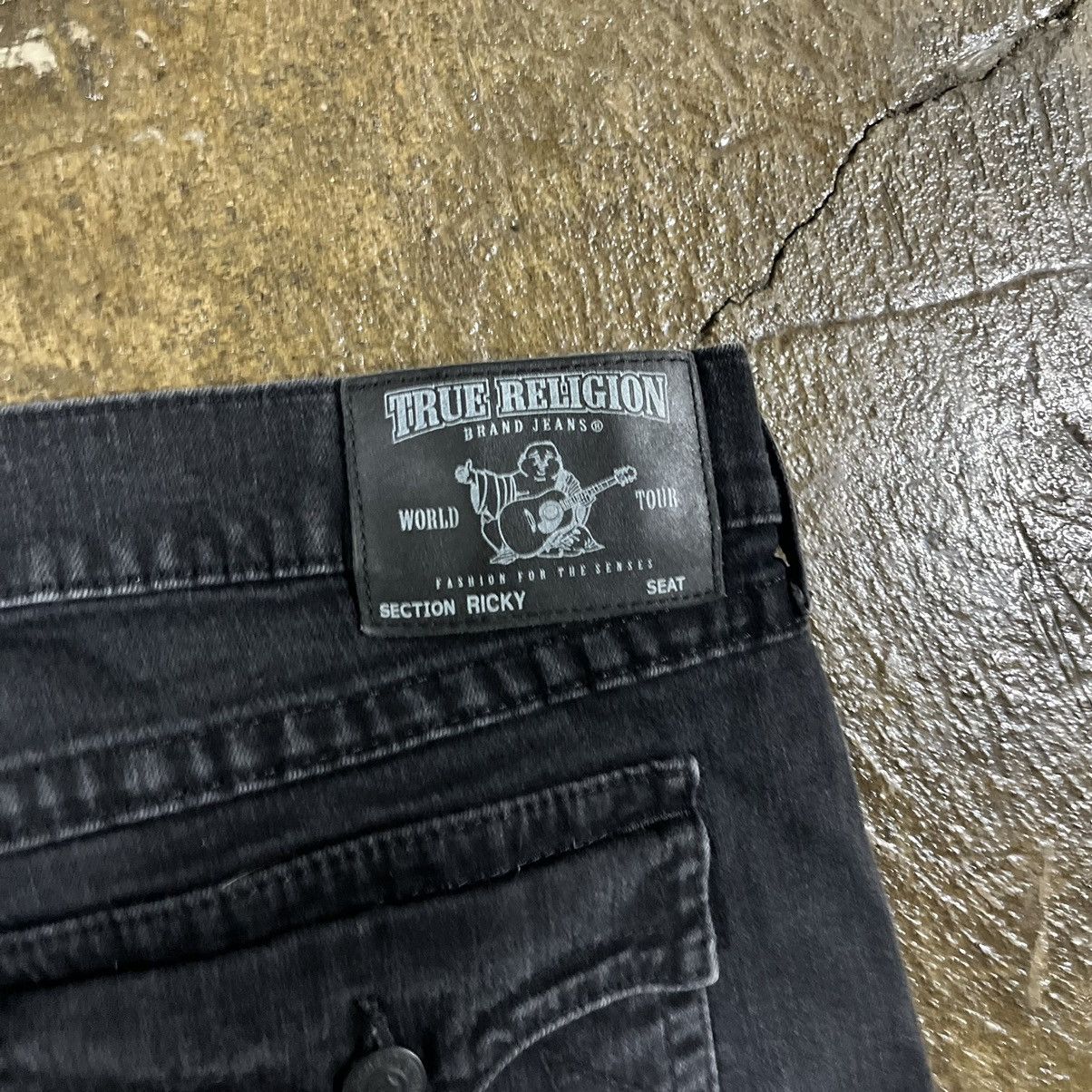 True Religion × Vintage Crazy Vintage Y2K True Religion Jeans Ricky Hip-Hop Unique Size US 44 / EU 60 - 7 Thumbnail