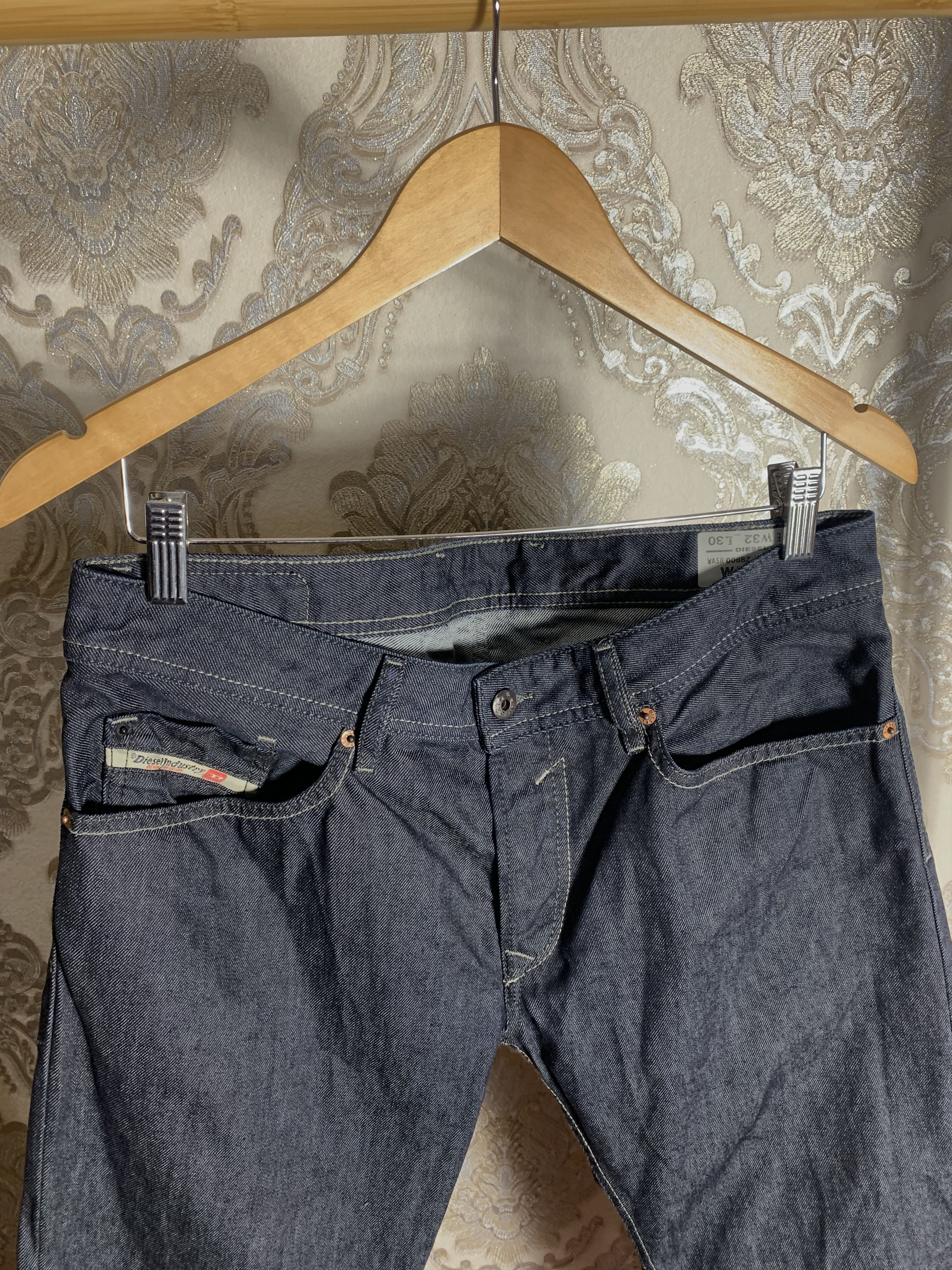 Diesel VINTAGE DIESEL INDUSTRY DENIM DIVISION JEANS CASUAL Y2K 90s Size US 32 / EU 48 - 4 Thumbnail