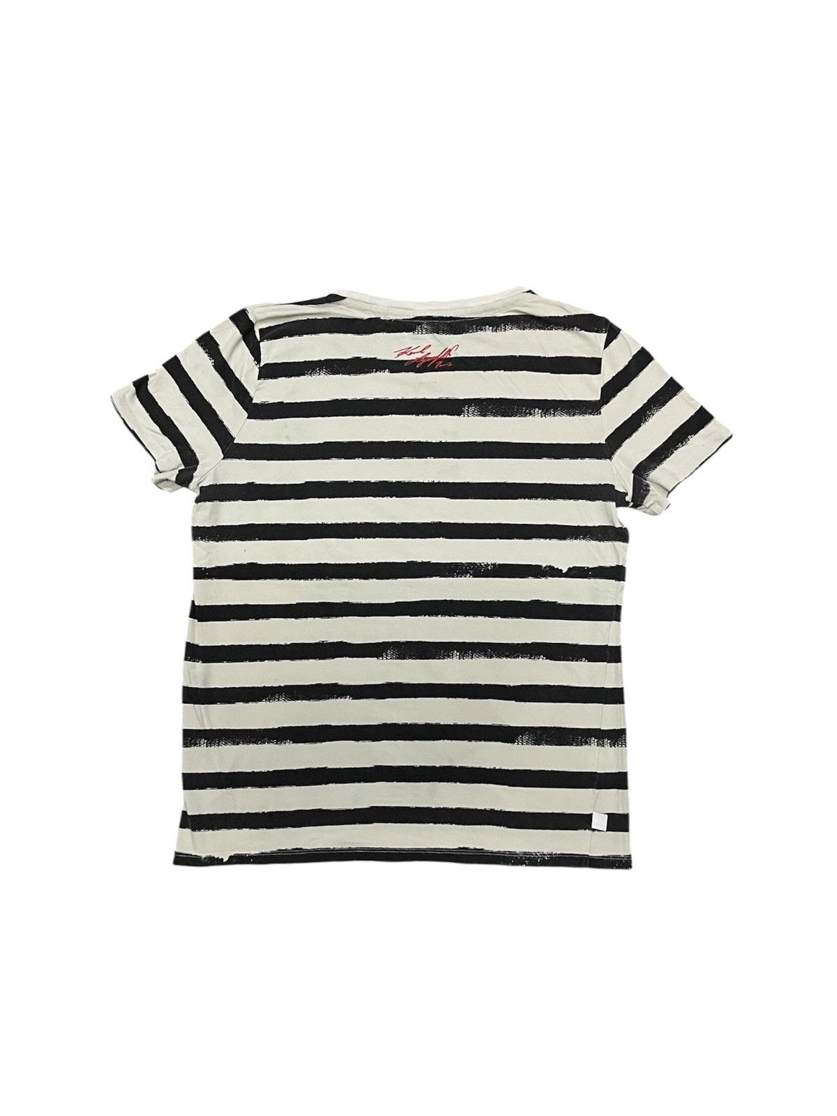 Karl Lagerfeld 2000s KARL LAGERFELD PARIS “FROM PARIS LOVE,KARL XX” HEART Size M / US 6-8 / IT 42-44 - 2 Thumbnail