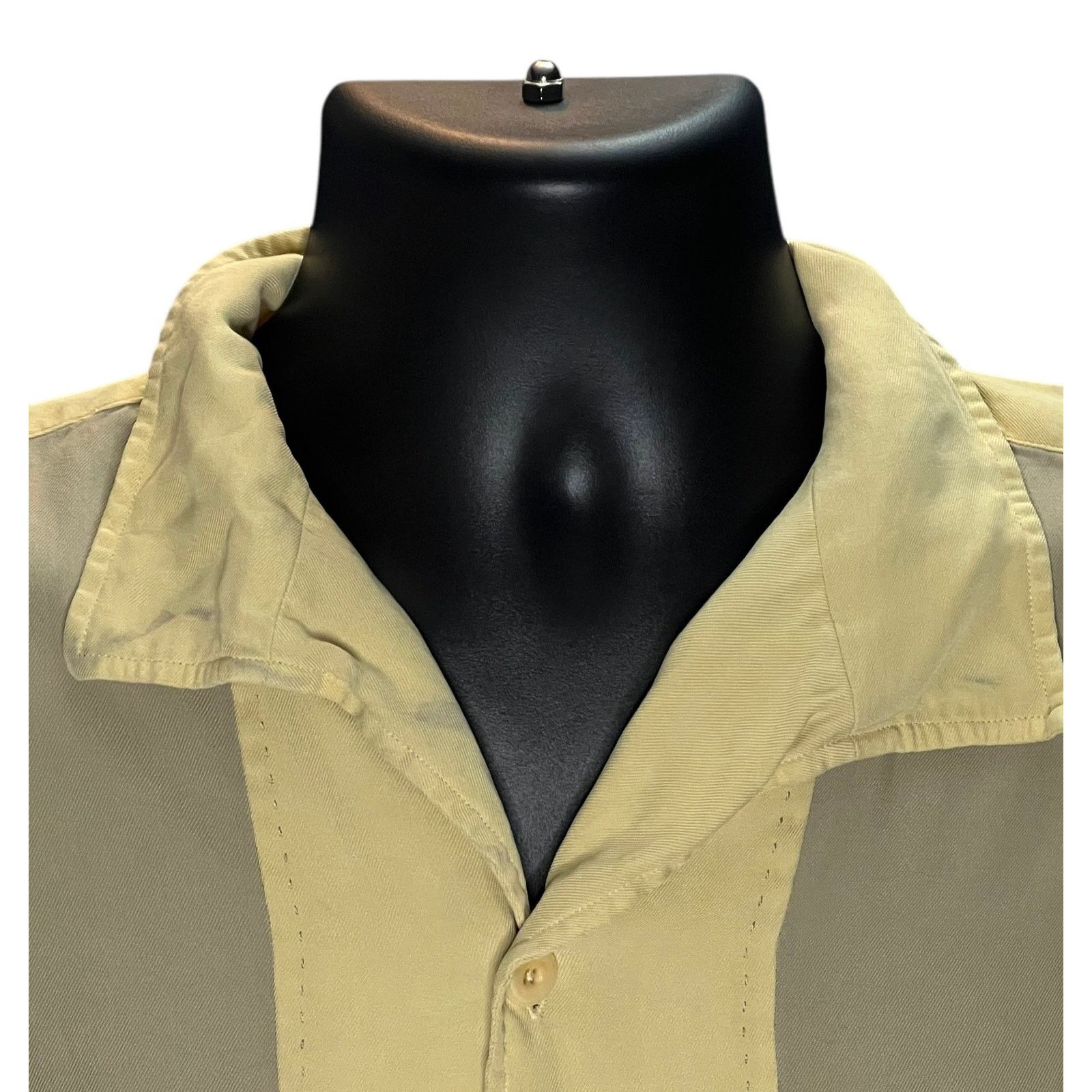 Nat Nast Nat Nast Originals Silk Shirt Yellow Short Sleeve Button Up Size US L / EU 52-54 / 3 - 5 Thumbnail